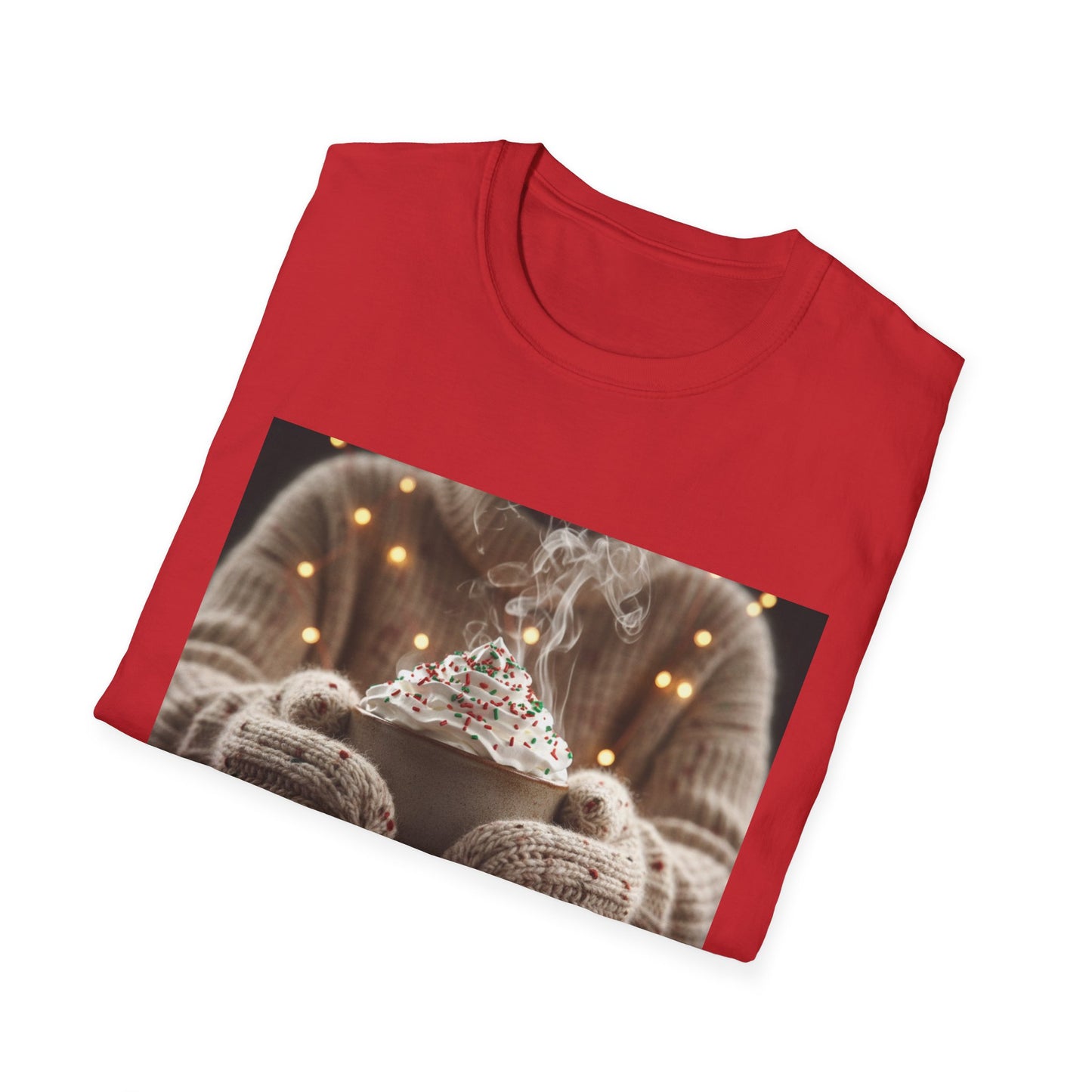 Cozy Vibes & Brain Hugs T-Shirt – Neurodivergent Comfort Holiday Tee