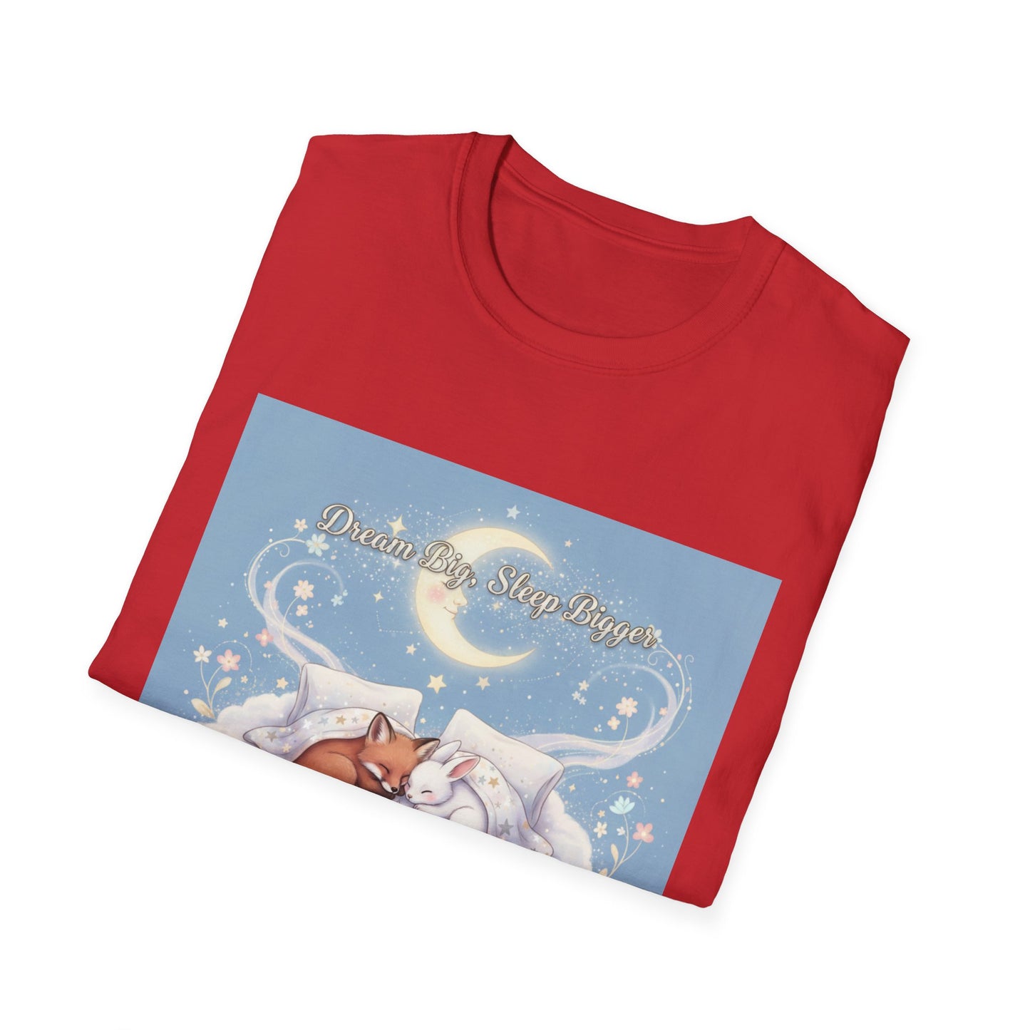 Dream Big Fox T-Shirt – Cozy Dreamcore Whimsical Aesthetic