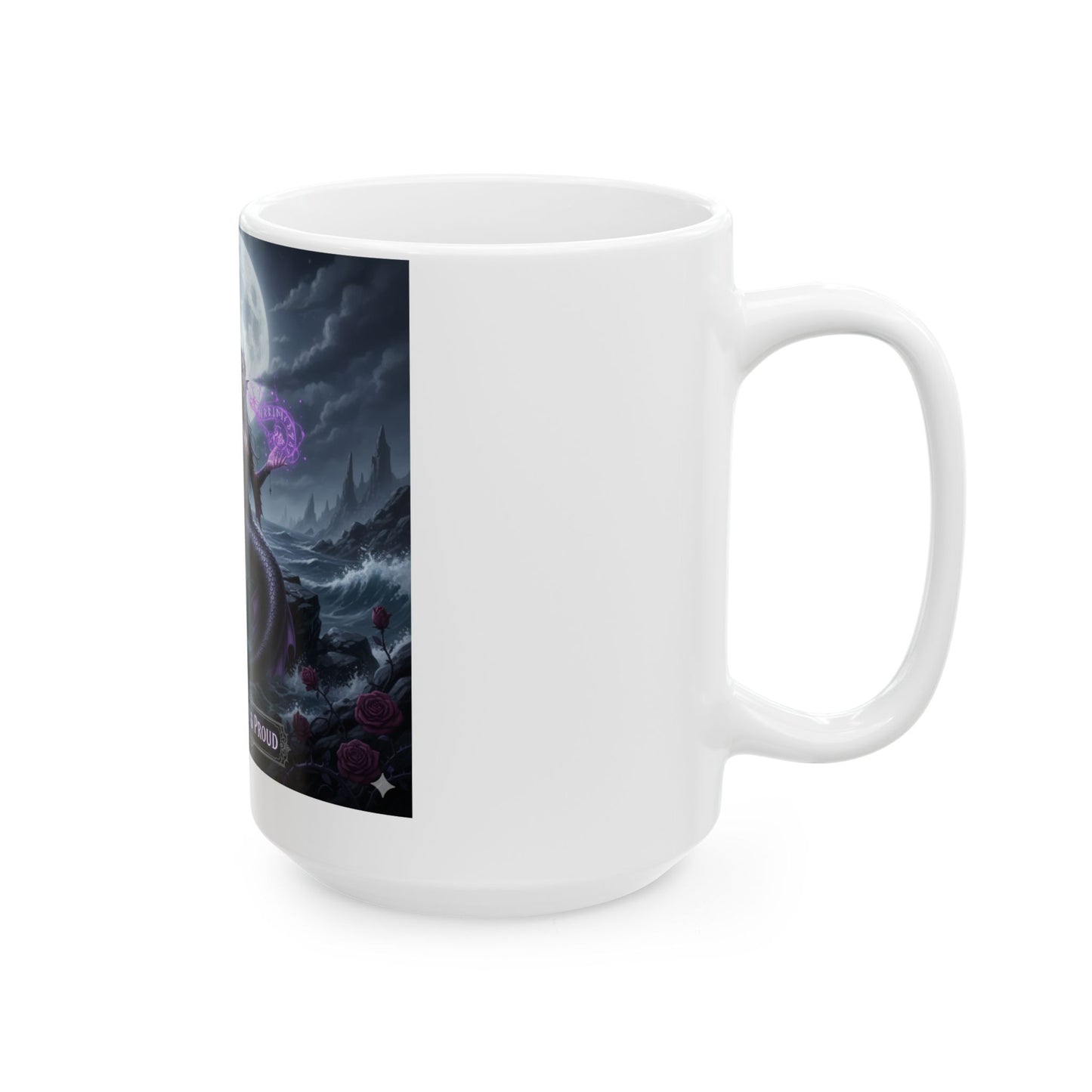 Moonlit Mermaid Mug – Enchanted Ocean Fantasy Cup