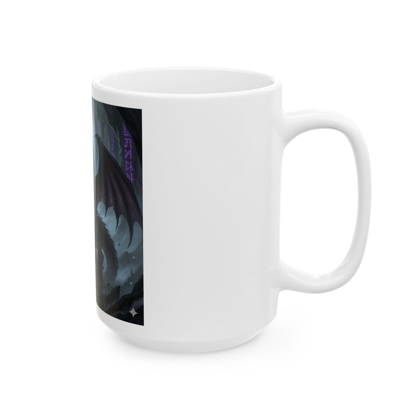 Gothic Dragon Mug – Neurospicy Empowerment Drinkware