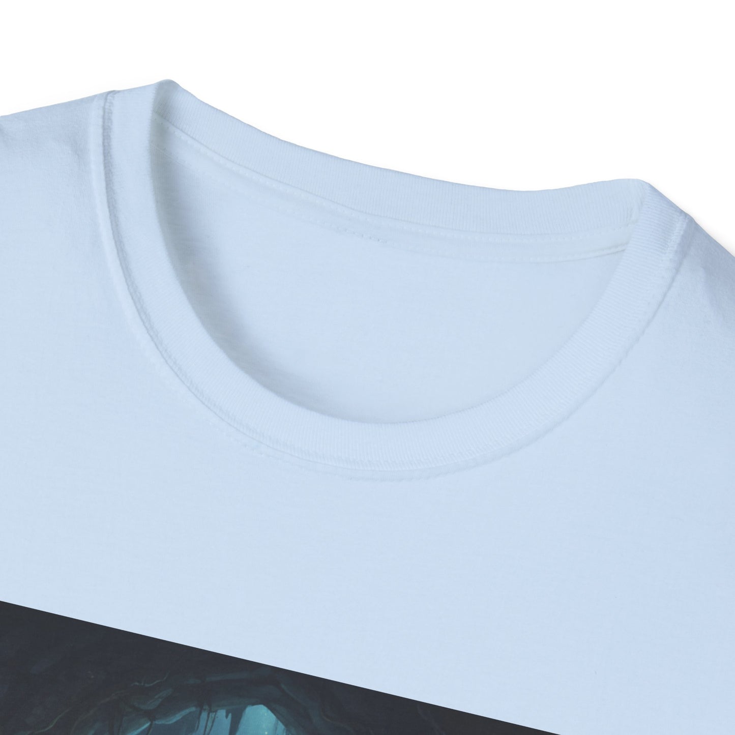 Magical Forest Adventure T-Shirt - Enchanted Glow, Perfect Gift for Nature Lovers, Starry Night Design, Casual Wear, Unisex Tee