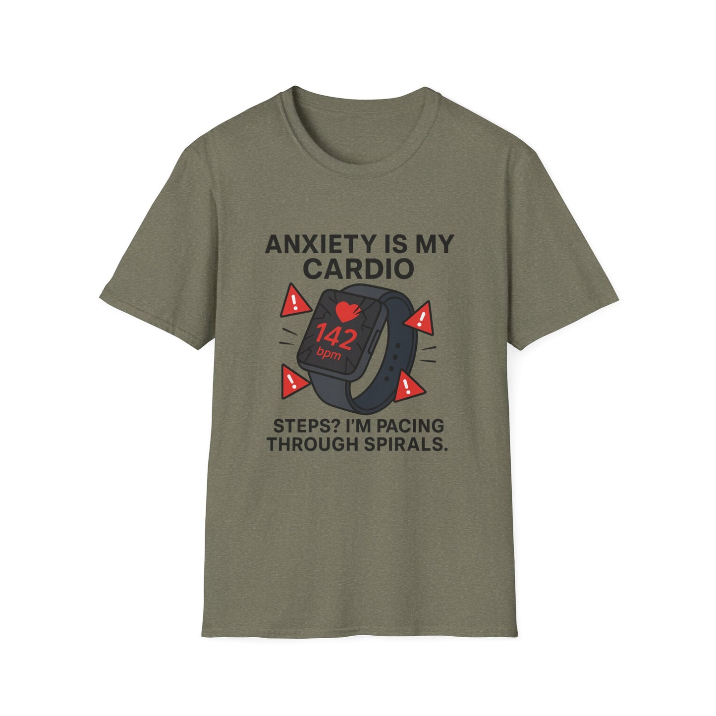 Anxiety Is My Cardio – Unisex Tee
