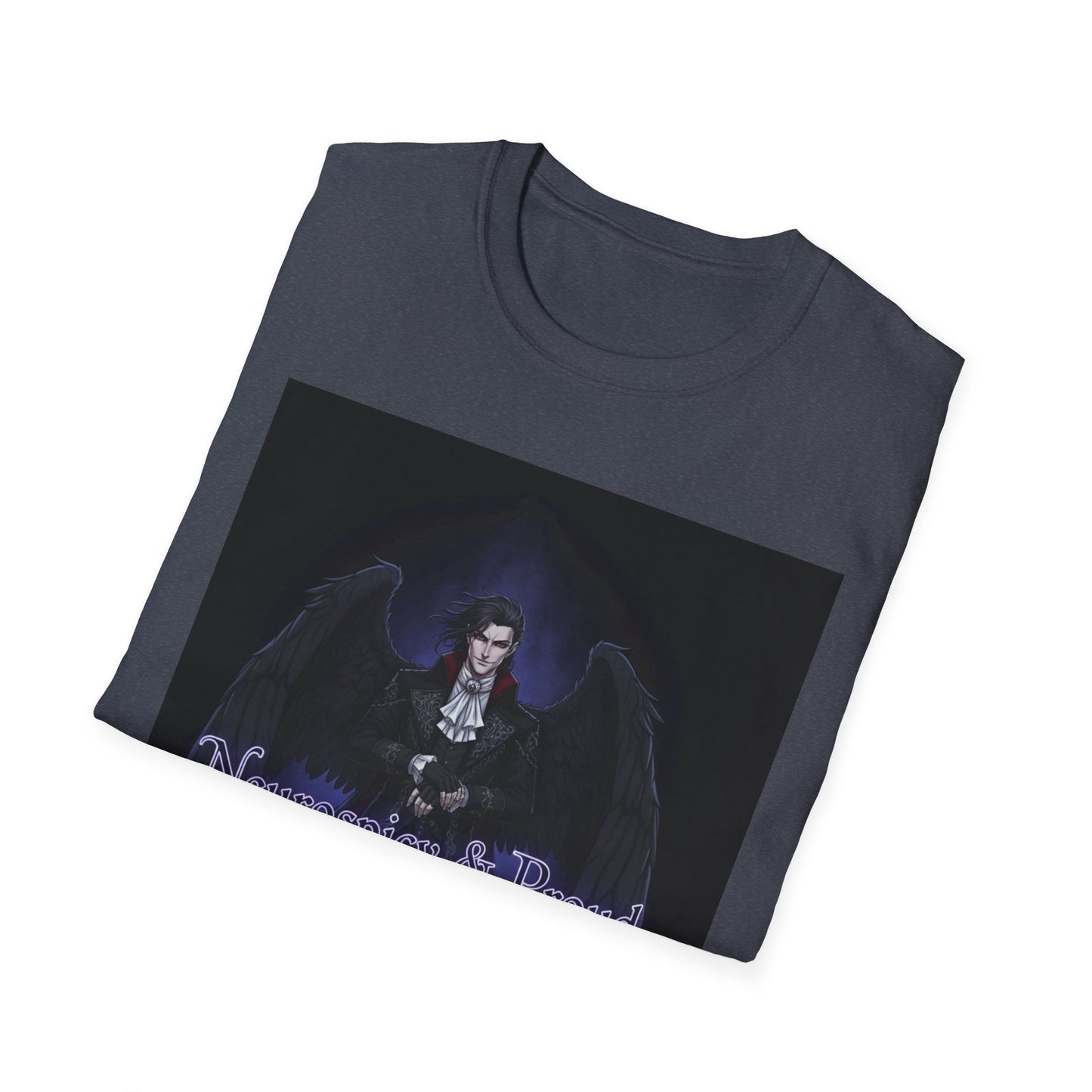 Gothic Vampire T-Shirt – Dark Anime Fantasy Aesthetic