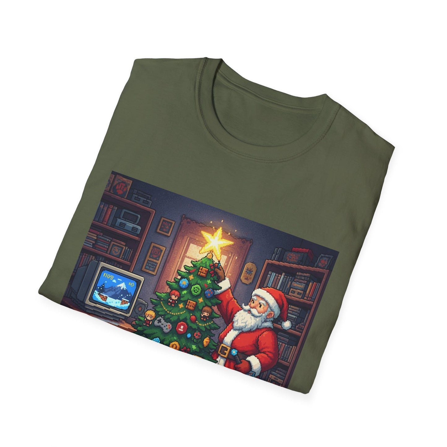 Level Up Holiday Quest T-Shirt – Funny Gamer Neurodivergent Christmas Tee