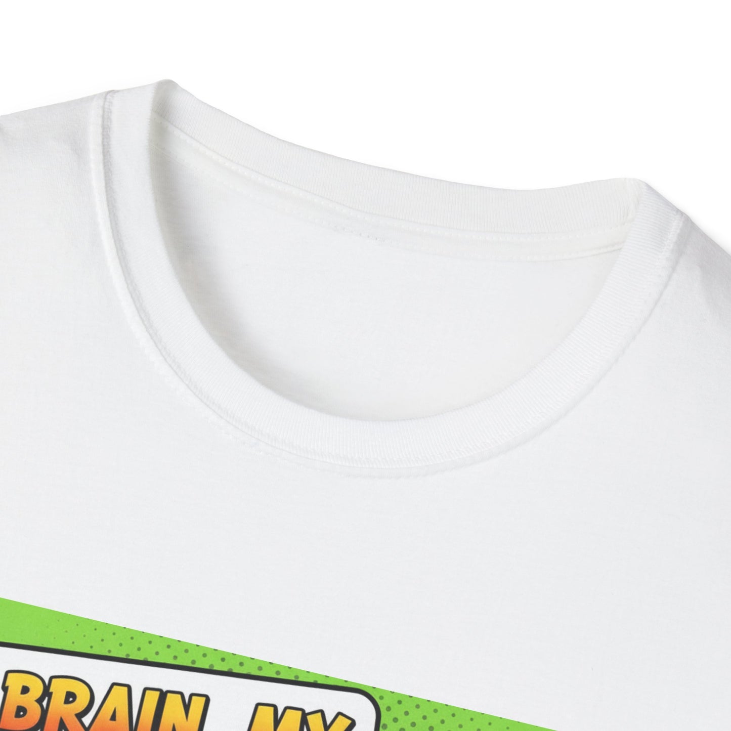 Colorful Brain Power T-Shirt | Creativity Shirt, Gift for Teachers, Fun Casual Wear, Unique Educational Top, Inspirational Clothing