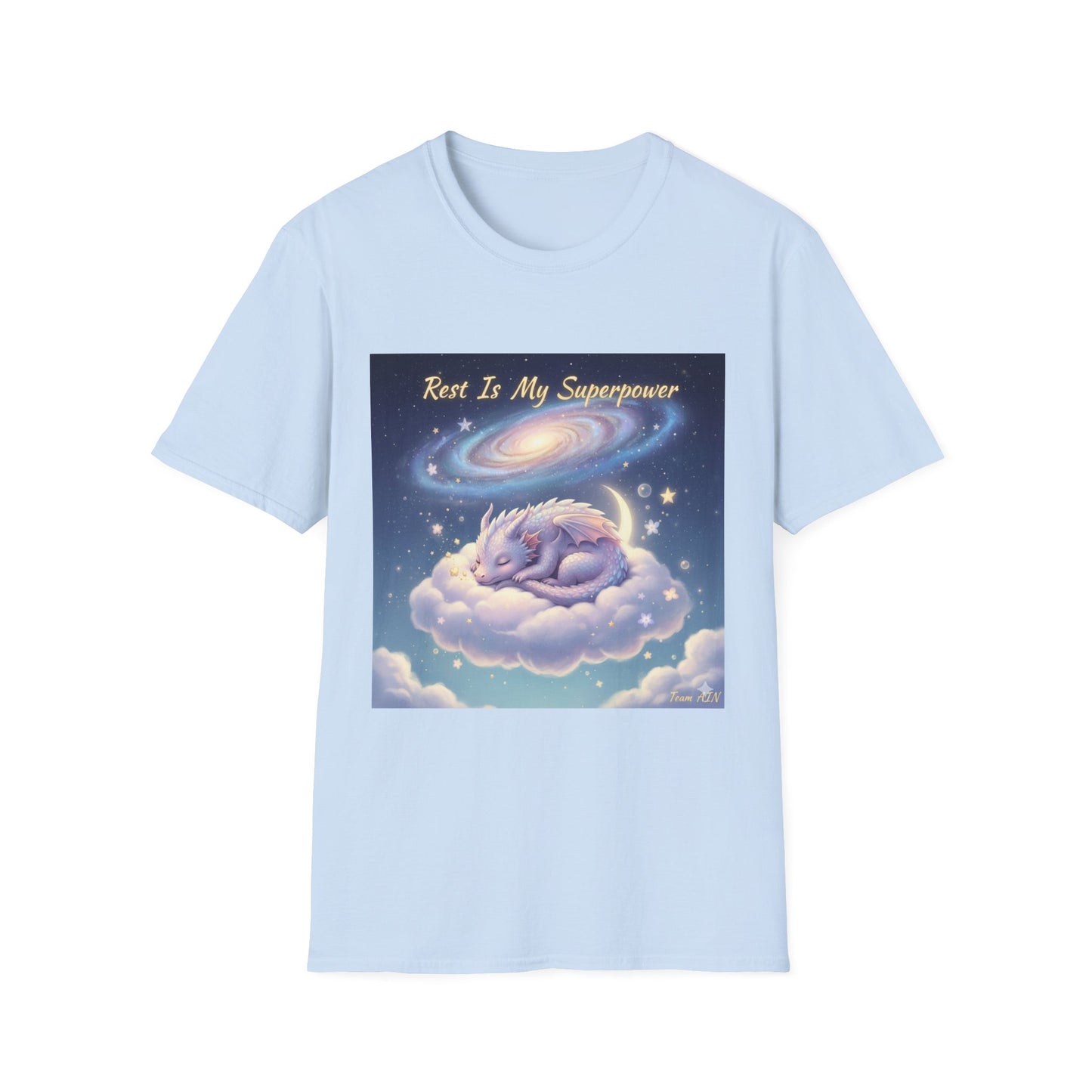 Dreamy Rest Is My Superpower Unisex T-Shirt, Relaxed Fit Tee, Comfortable Shirt, Gift for Dreamers, Cozy Sleep Shirt, Softstyle Tee, [...]
