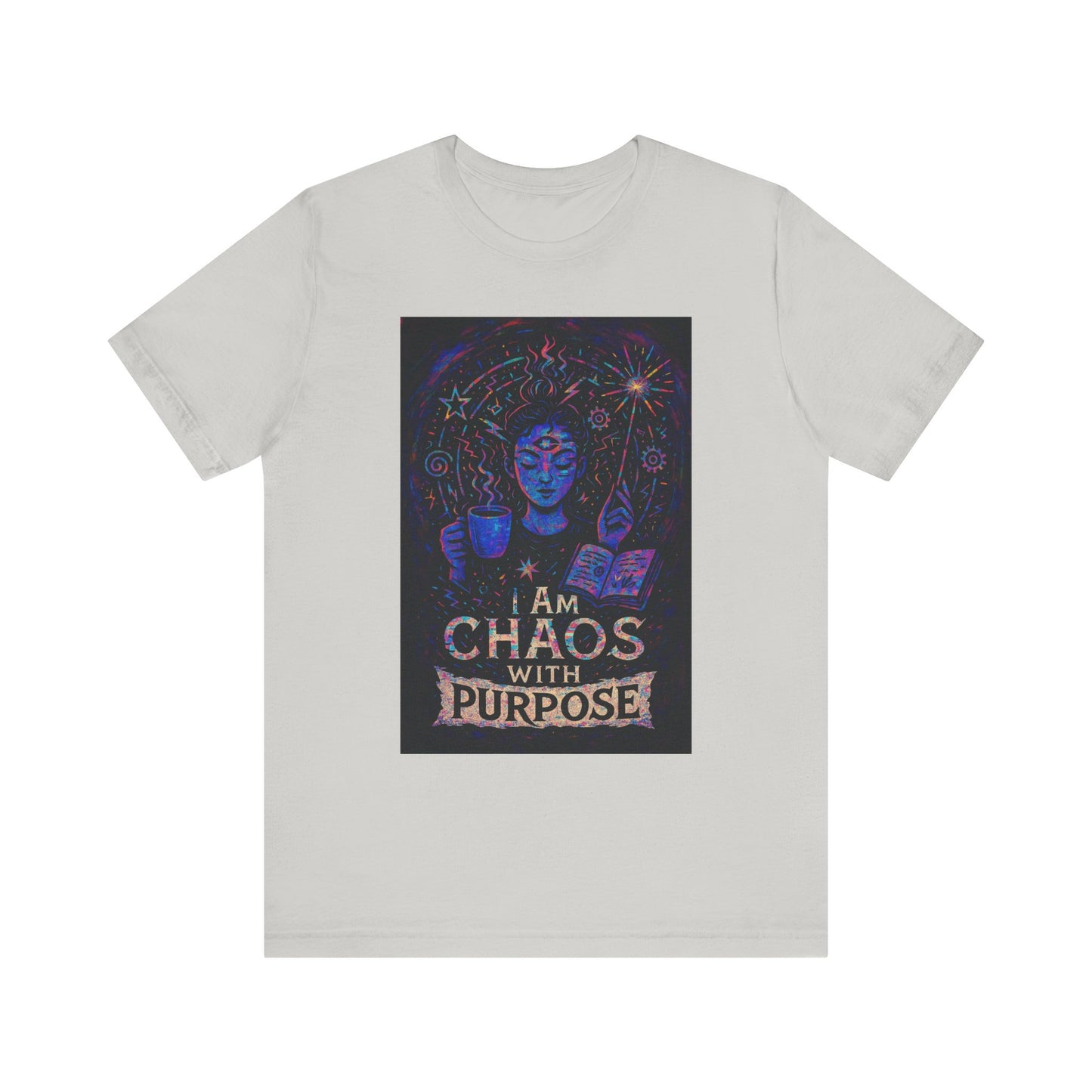Unisex Chaos With Purpose Tee, Inspirational Shirt, Spiritual Apparel, Motivational Gift, Unique Graphic Tee