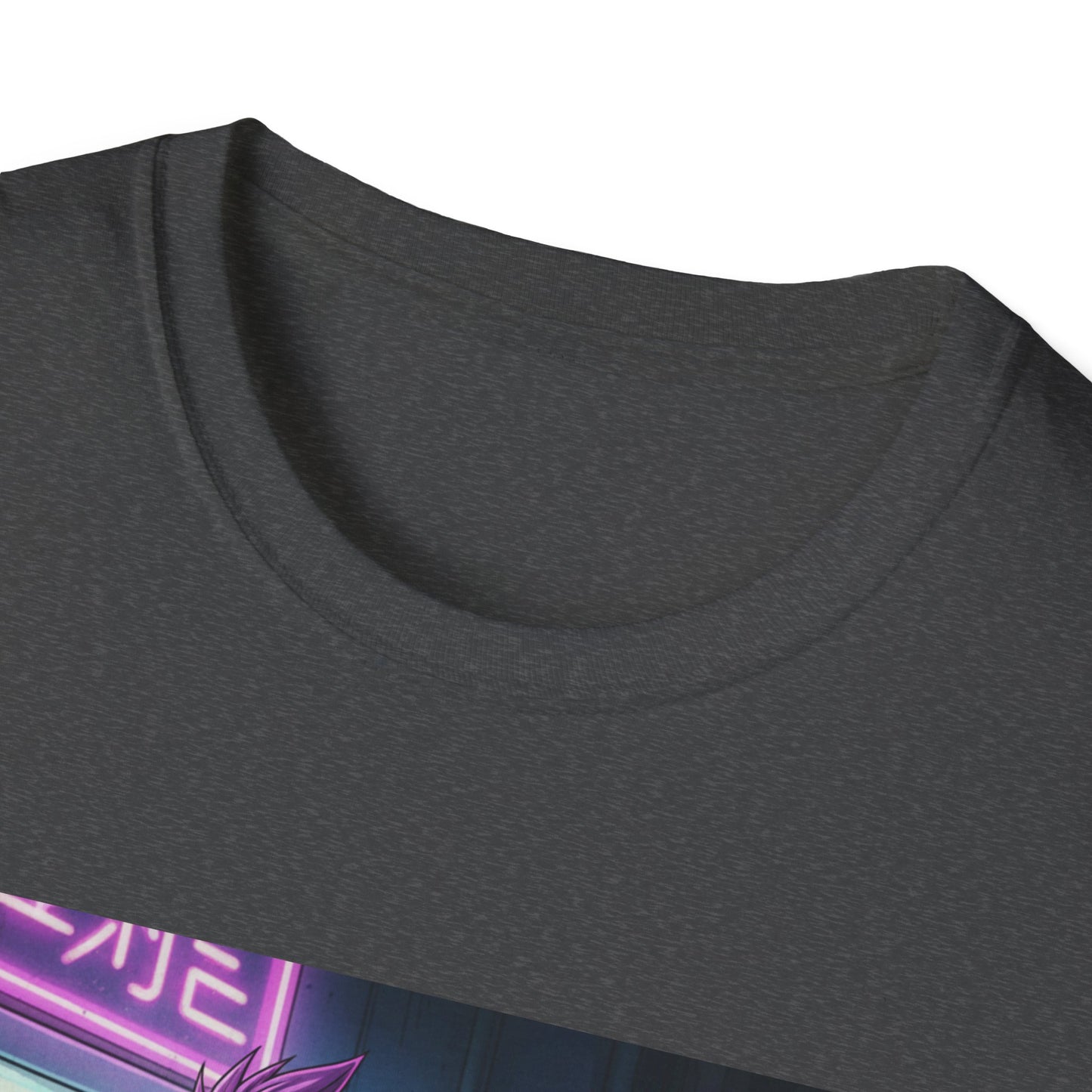 Cyberpunk Samurai T-Shirt – “Delete My Attitude? Access Denied.” | Futuristic Anime Streetwear