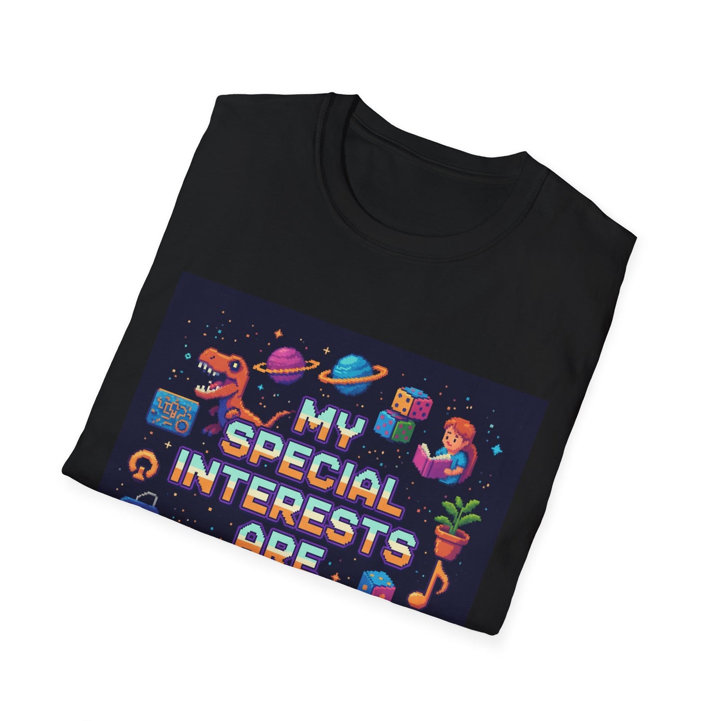 "My Special Interests Are Awesome" Autism-Inclusive T-Shirt – Sport Grey Unisex Tee