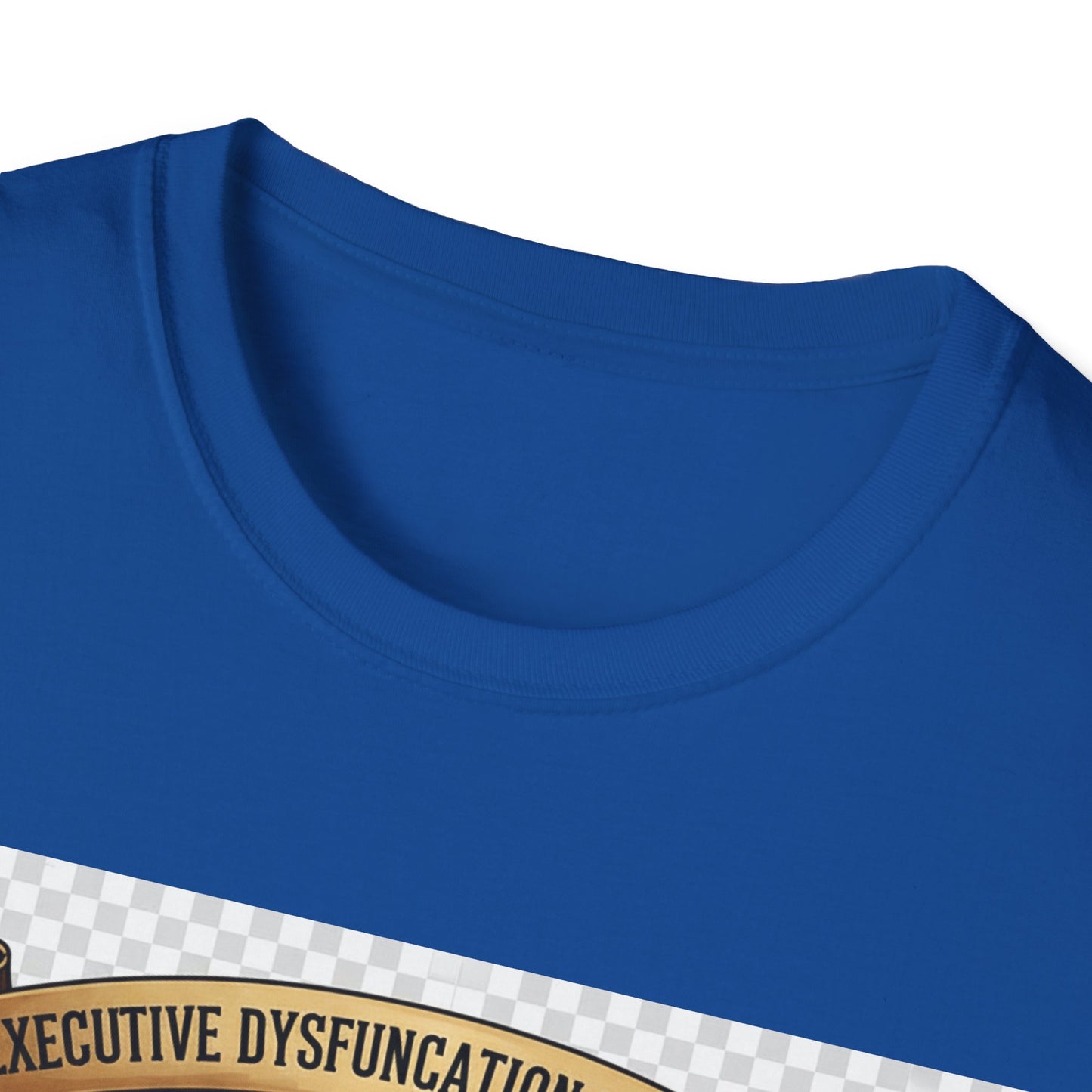 Executive Dysfunction University T-Shirt | Anime Overthinker’s Guild Tee, ADHD Humor Shirt, Otaku Academia Pride Top