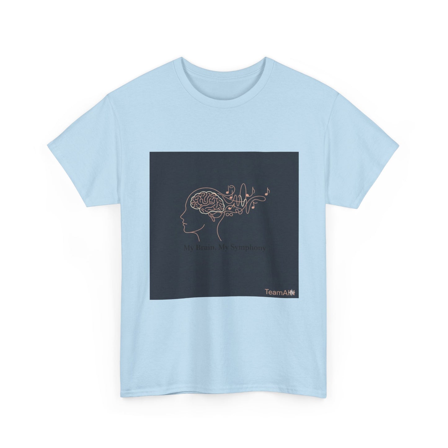 My Brain, My Symphony Shirt | Mental Health & Neurodiversity Art Tee