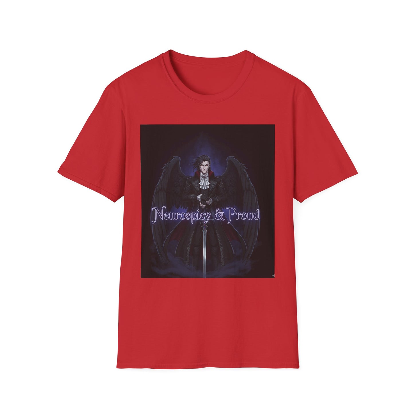 Gothic Vampire T-Shirt – Dark Anime Fantasy Aesthetic