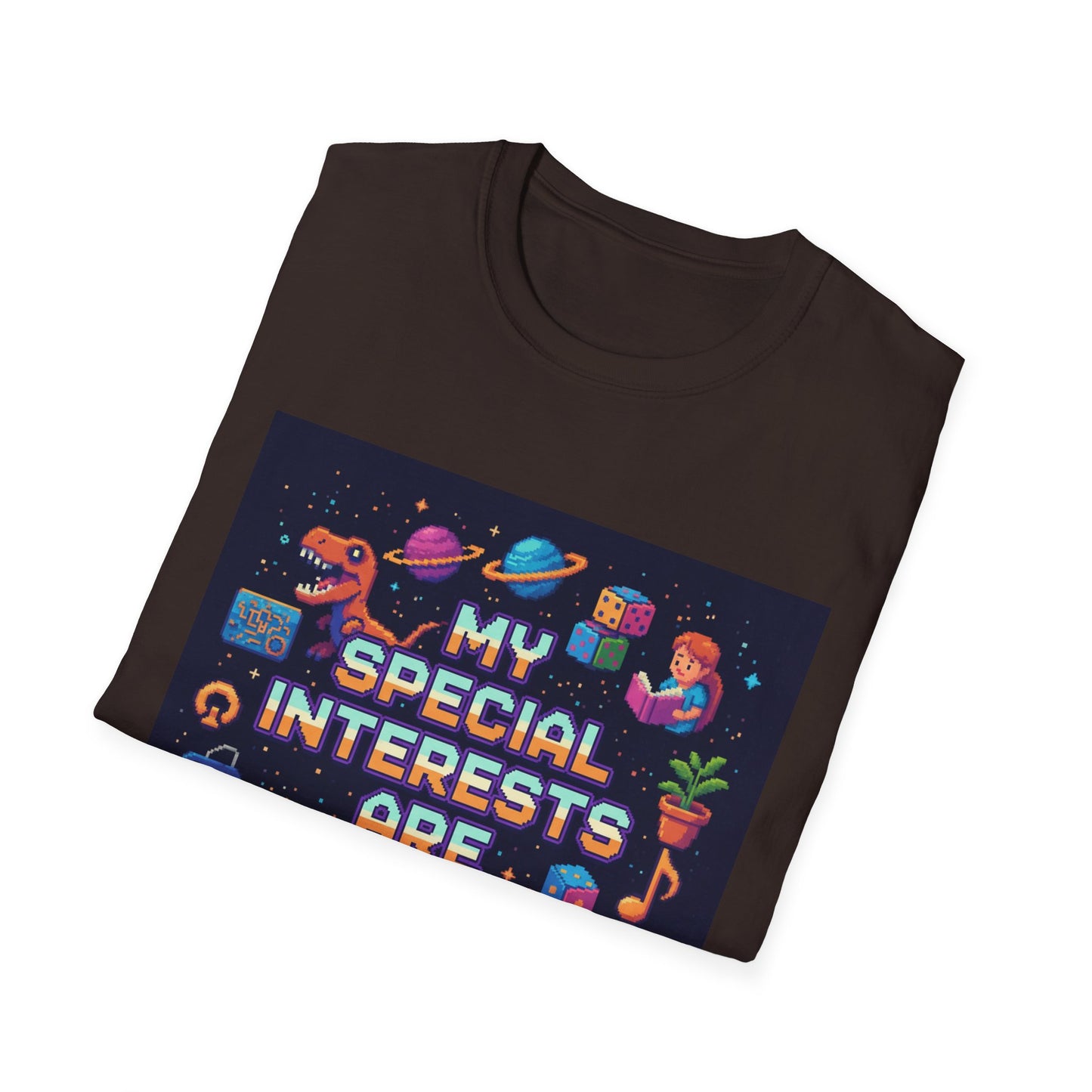 "My Special Interests Are Awesome" Autism-Inclusive T-Shirt – Sport Grey Unisex Tee