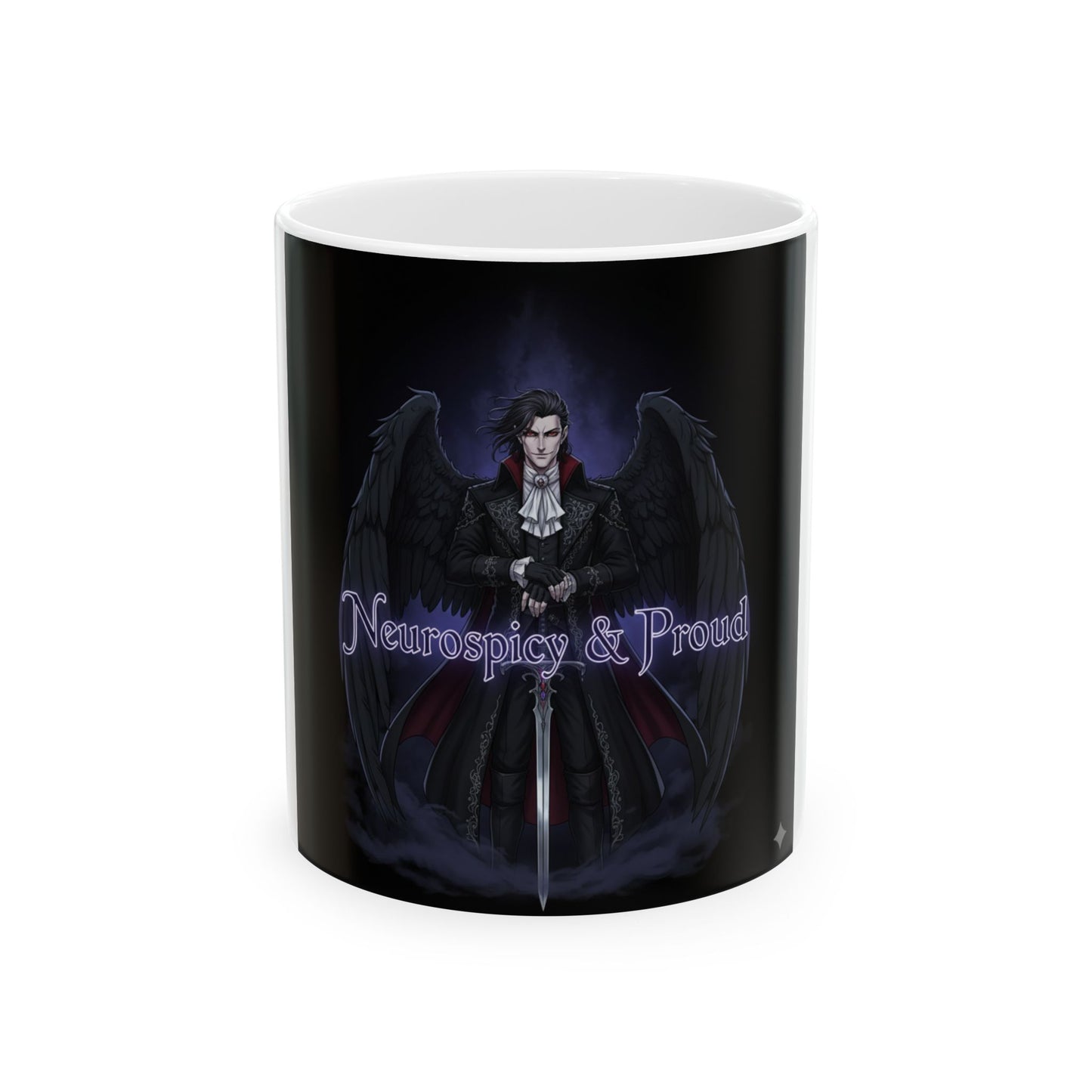 Gothic Vampire Mug – Neurospicy Empowerment Drinkware