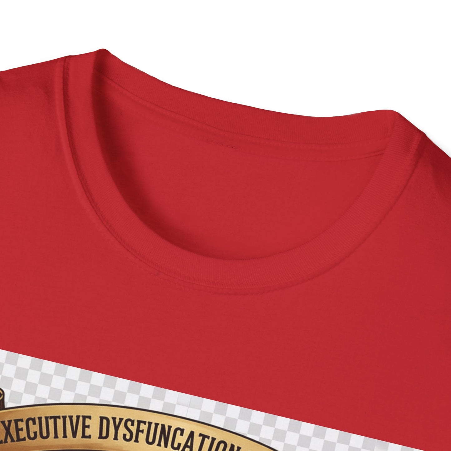 Executive Dysfunction University T-Shirt | Anime Overthinker’s Guild Tee, ADHD Humor Shirt, Otaku Academia Pride Top