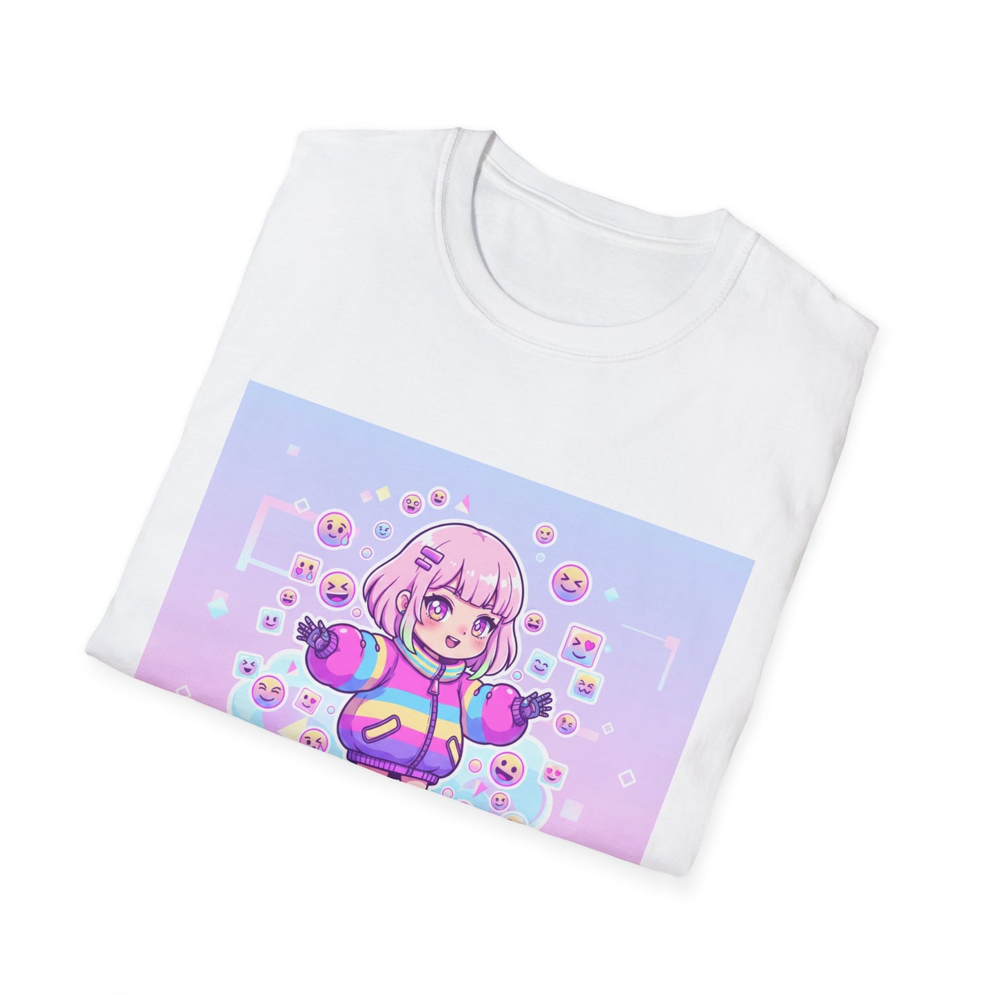 Chibi Hacker Tee – System Error: Too Cute to Hack