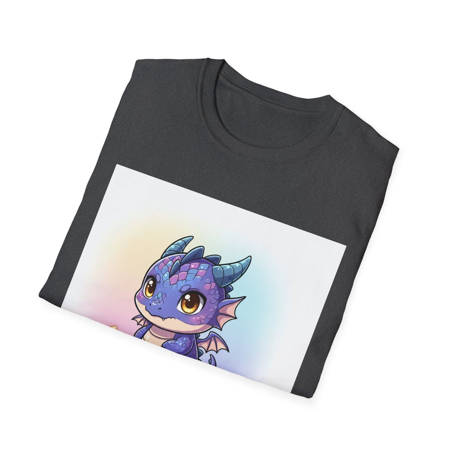 Neurospicy & Proud Dragon T-Shirt | Kawaii ADHD Pride Tee, Autism Acceptance Shirt, Cute Fantasy Anime Top