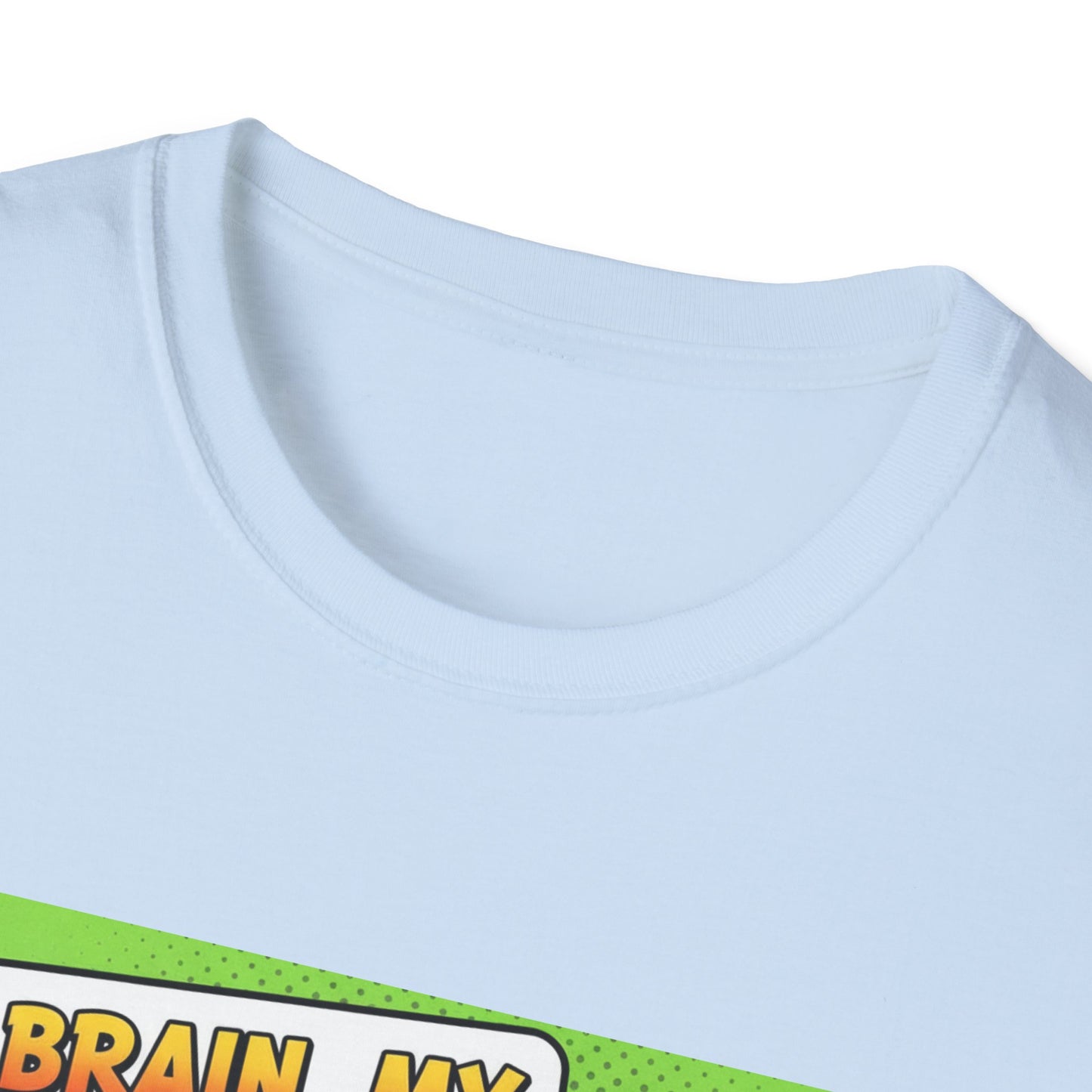 Colorful Brain Power T-Shirt | Creativity Shirt, Gift for Teachers, Fun Casual Wear, Unique Educational Top, Inspirational Clothing