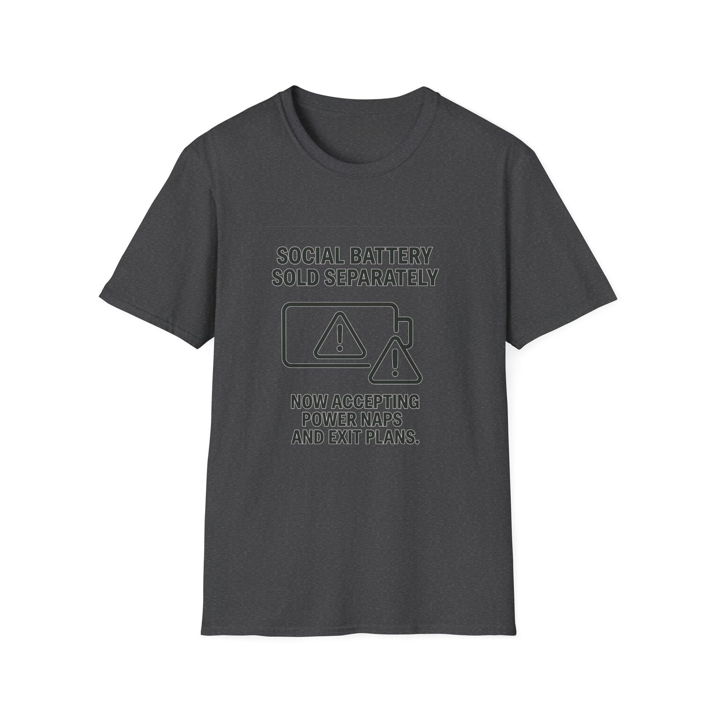 Social Battery – Recharge Tee