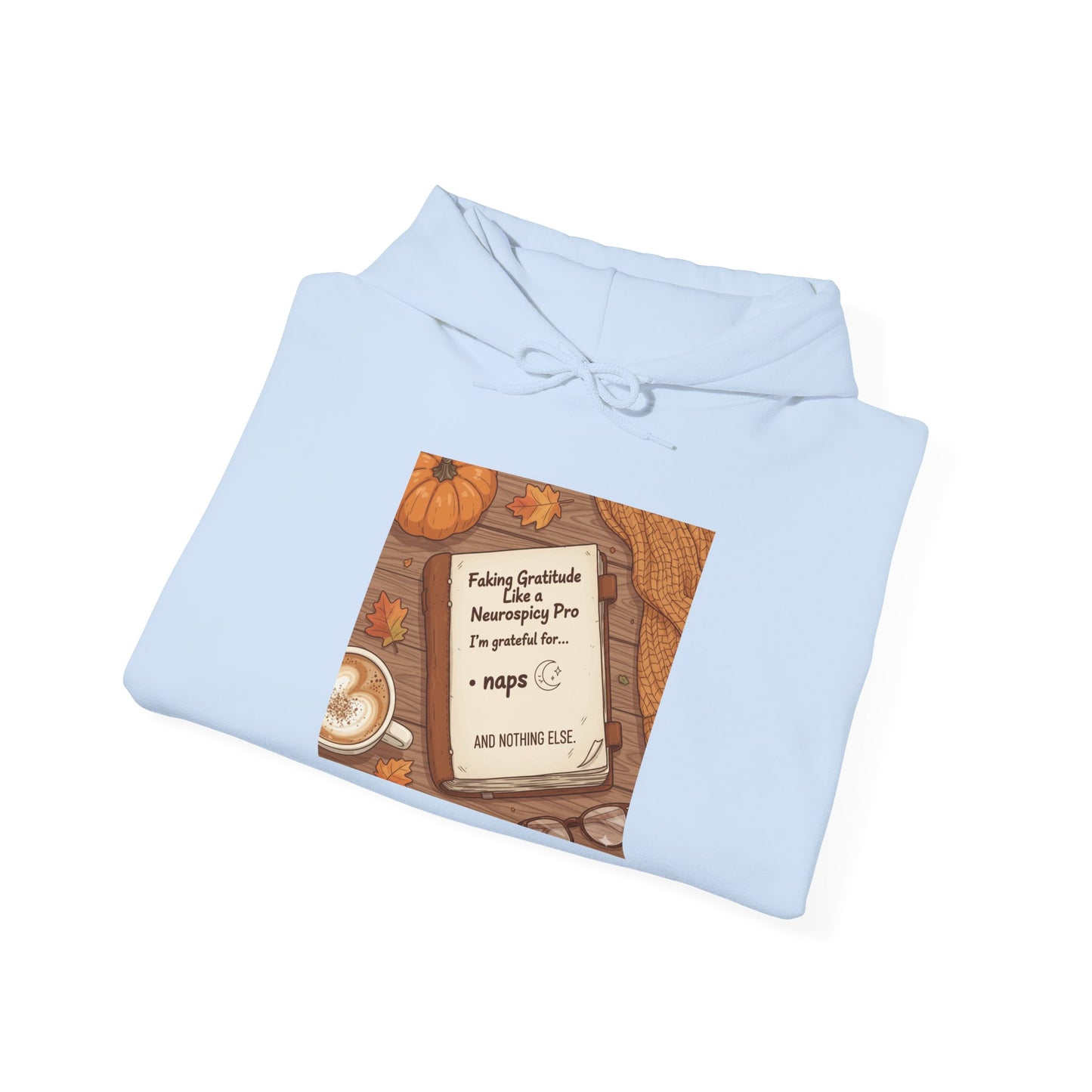 Cozy Fall Vibes Hooded Sweatshirt, Autumn Fashion, Unisex Sweatshirt, Perfect Gift for Thanksgiving, Casual Wear, Trendy Hoodie