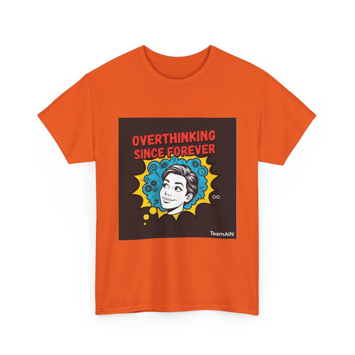 Overthinking Since Forever Shirt | Funny Neurodivergent Graphic Tee