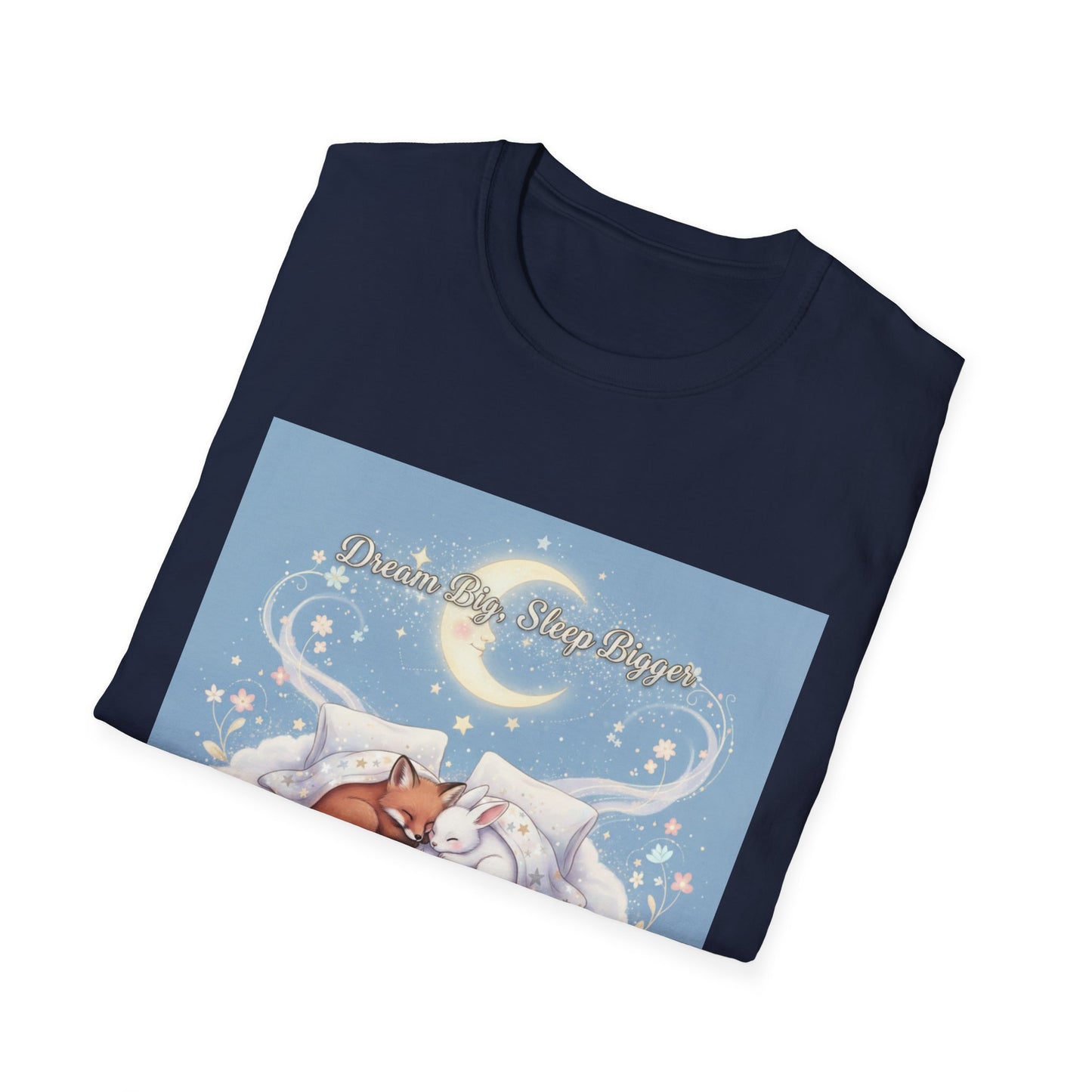 Dream Big Fox T-Shirt – Cozy Dreamcore Whimsical Aesthetic