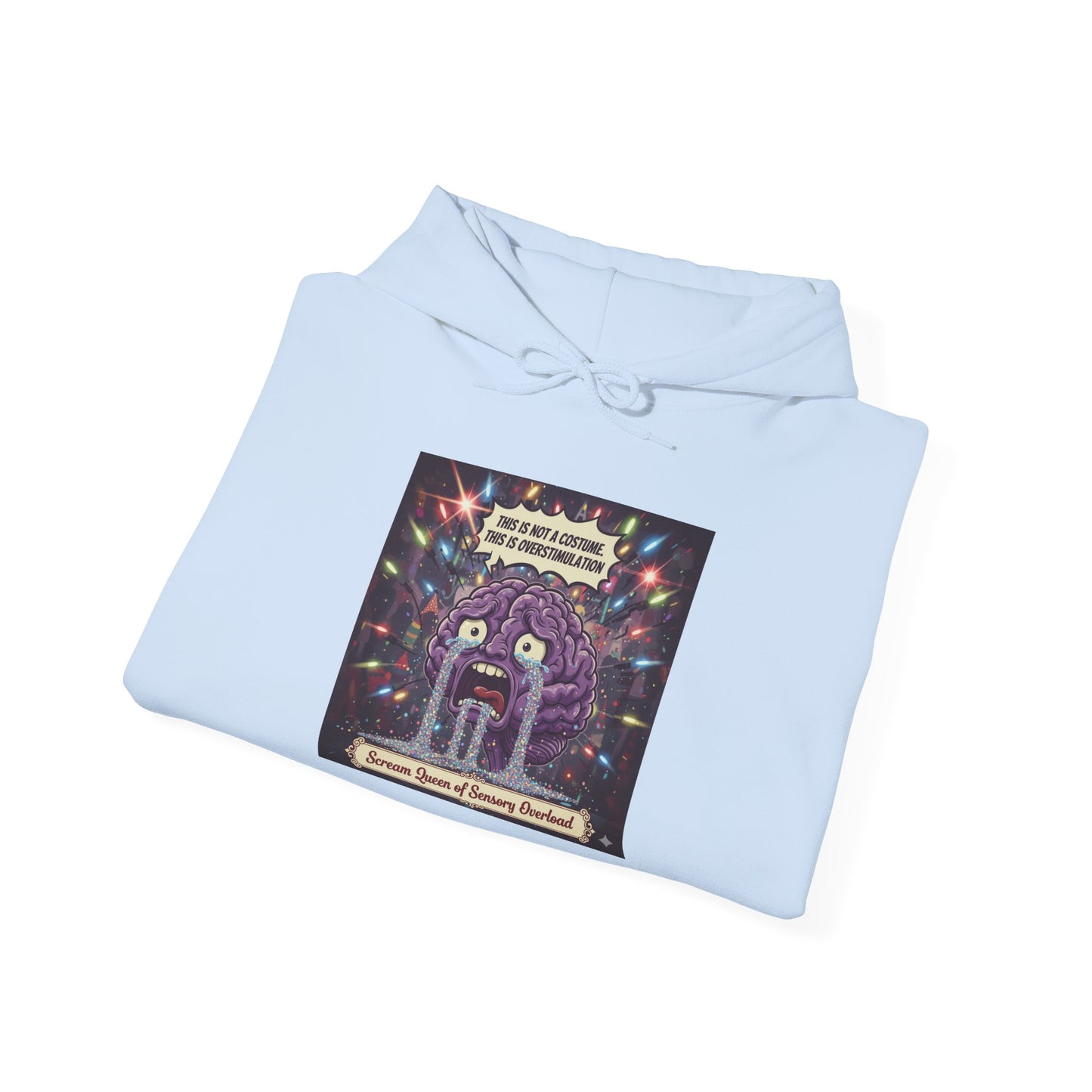 Cozy Graphic Hoodie with Fun Design, Unisex Sweatshirt for Casual Wear, Gift for Friends, Holiday Apparel, Comfortable Layering