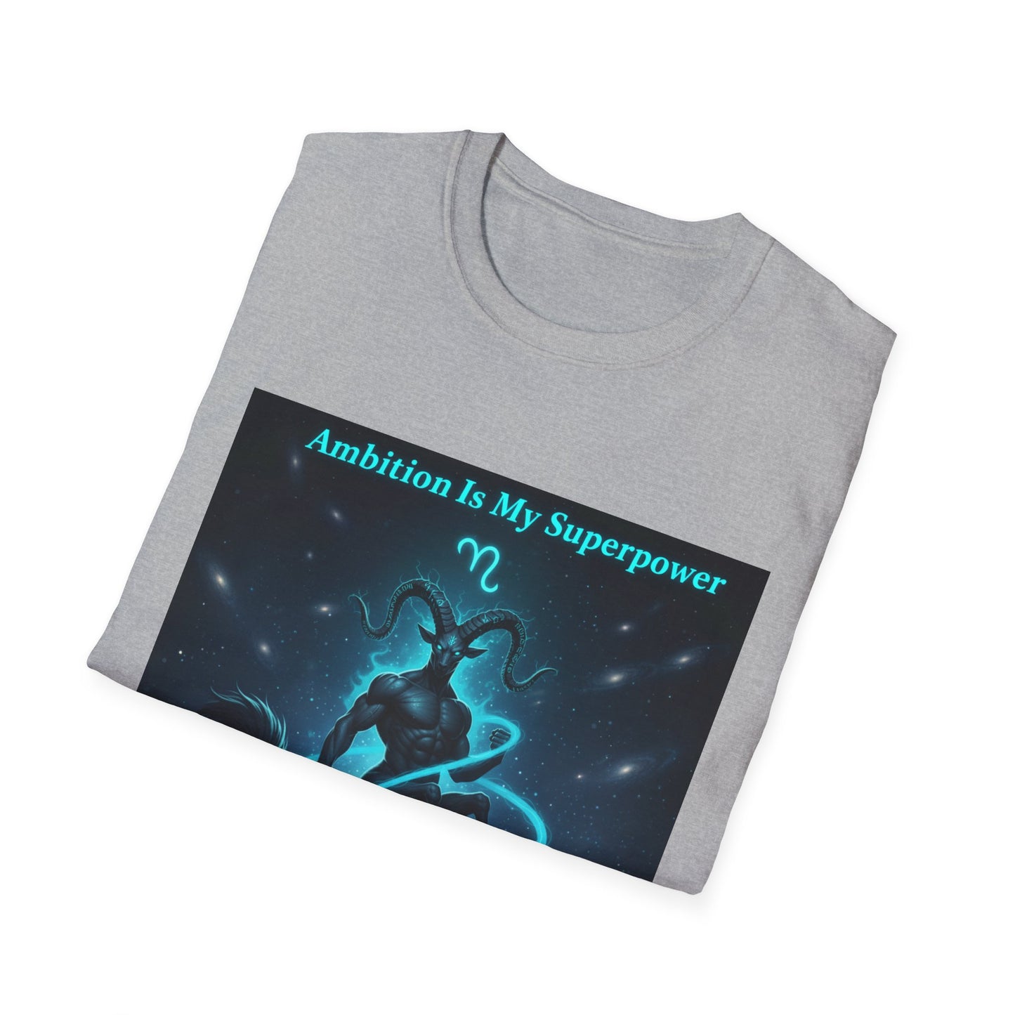 Capricorn Zodiac T-Shirt – Ambition Is My Superpower Astrology Tee
