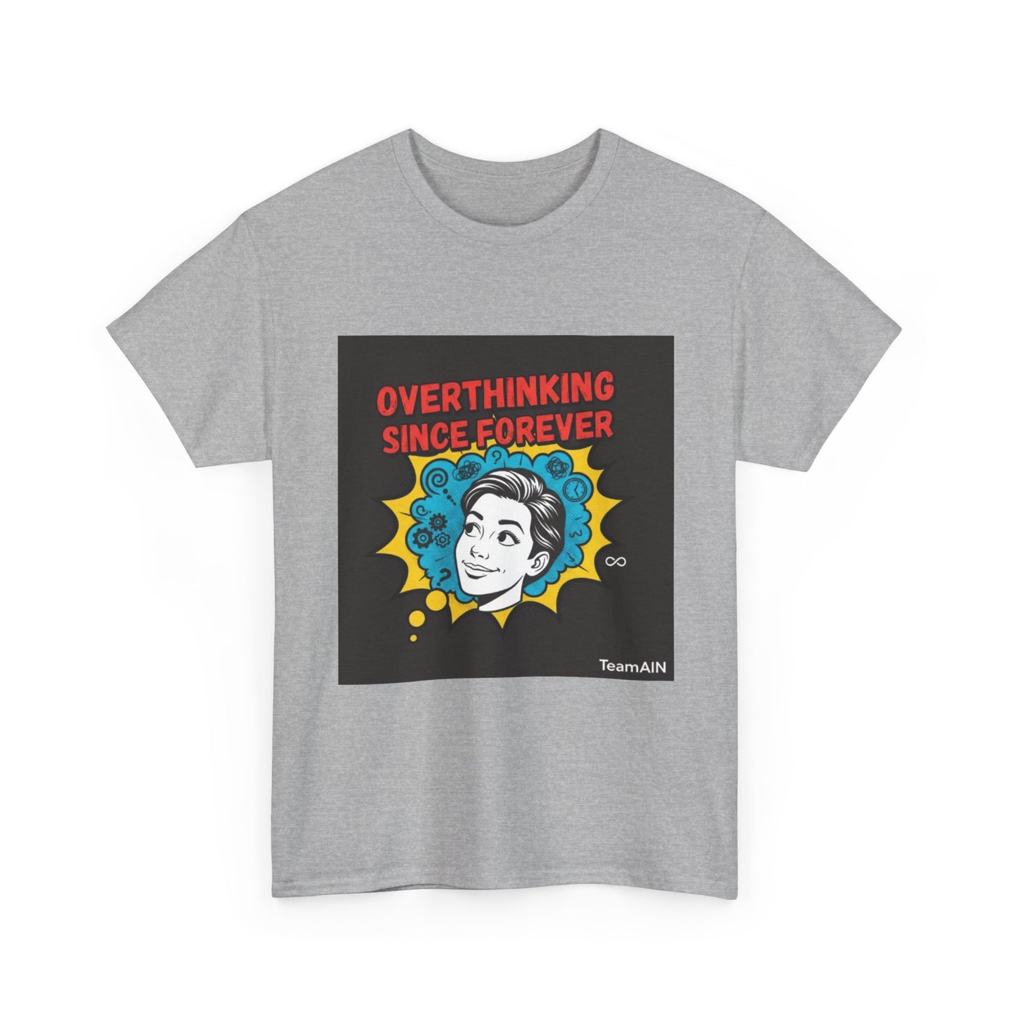 Overthinking Since Forever Shirt | Funny Neurodivergent Graphic Tee