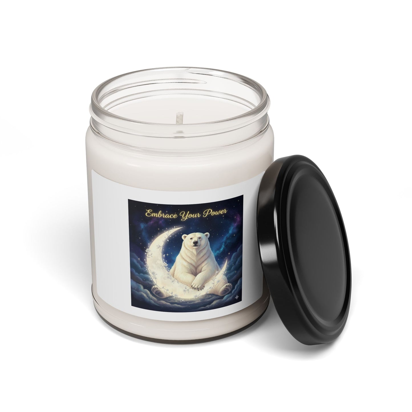 Embrace Your Power Scented Soy Candle, Cozy Home Decor, Relaxation Gift, Meditation Candle, Gift for Her, 9oz Candle