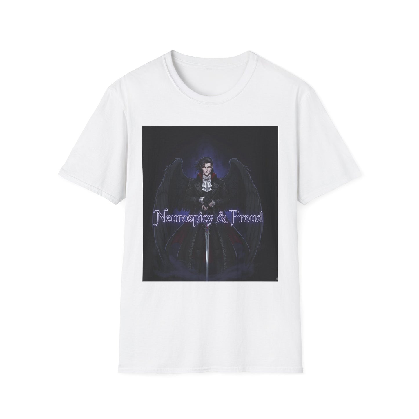 Gothic Vampire T-Shirt – Dark Anime Fantasy Aesthetic