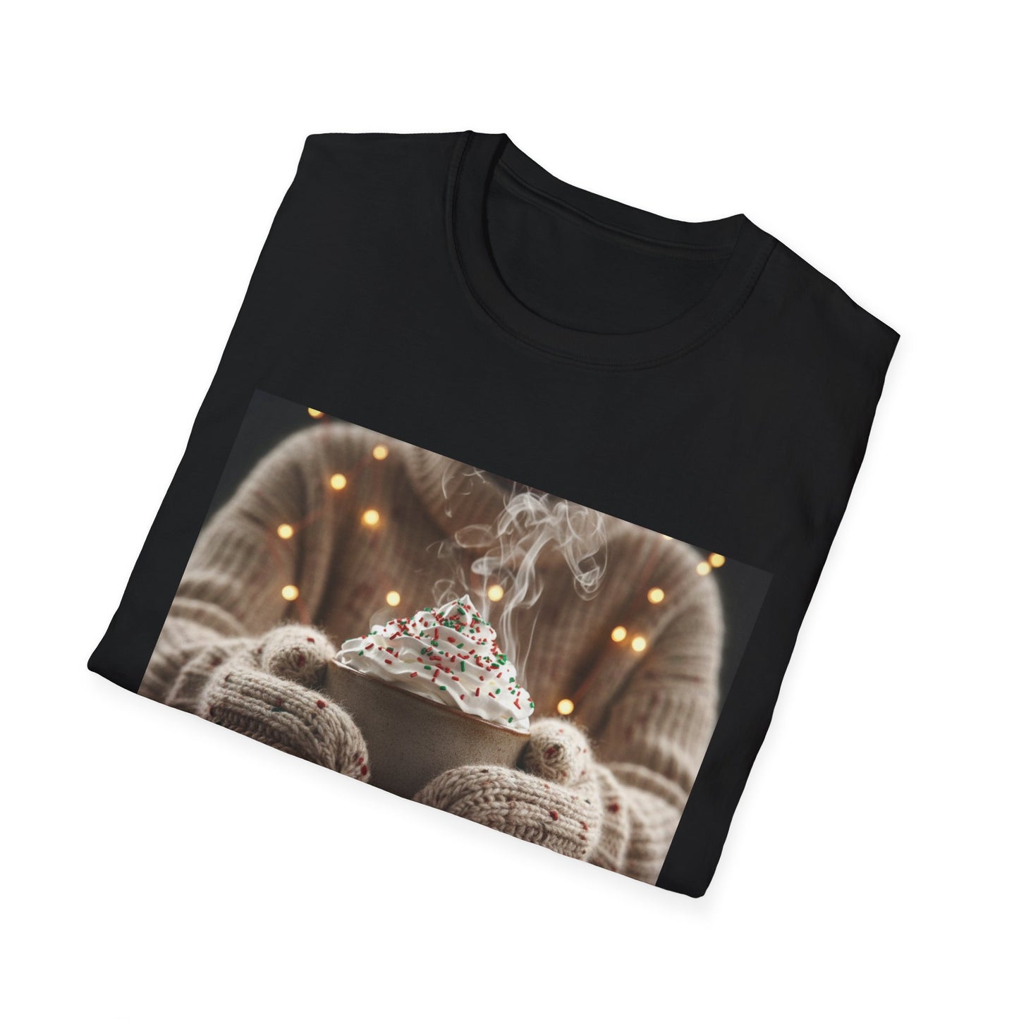 Cozy Vibes & Brain Hugs T-Shirt – Neurodivergent Comfort Holiday Tee