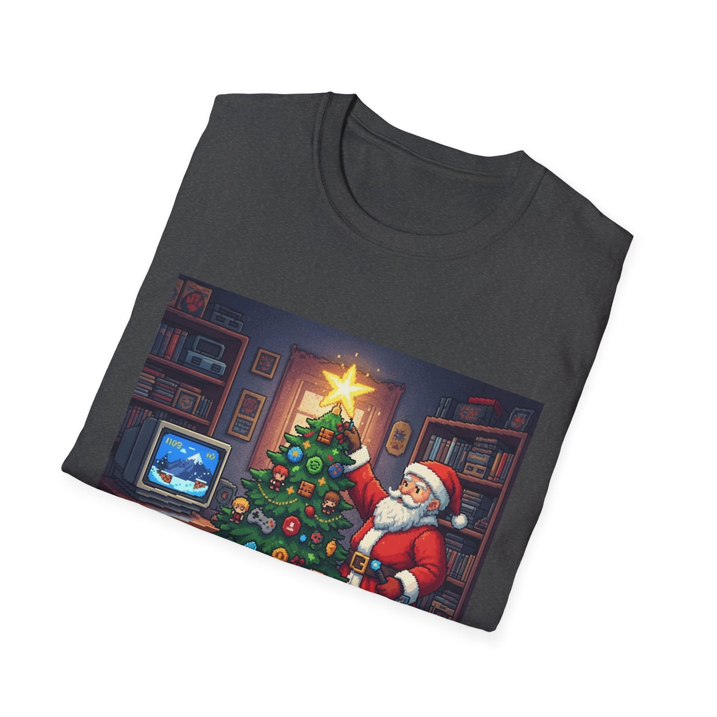 Level Up Holiday Quest T-Shirt – Funny Gamer Neurodivergent Christmas Tee