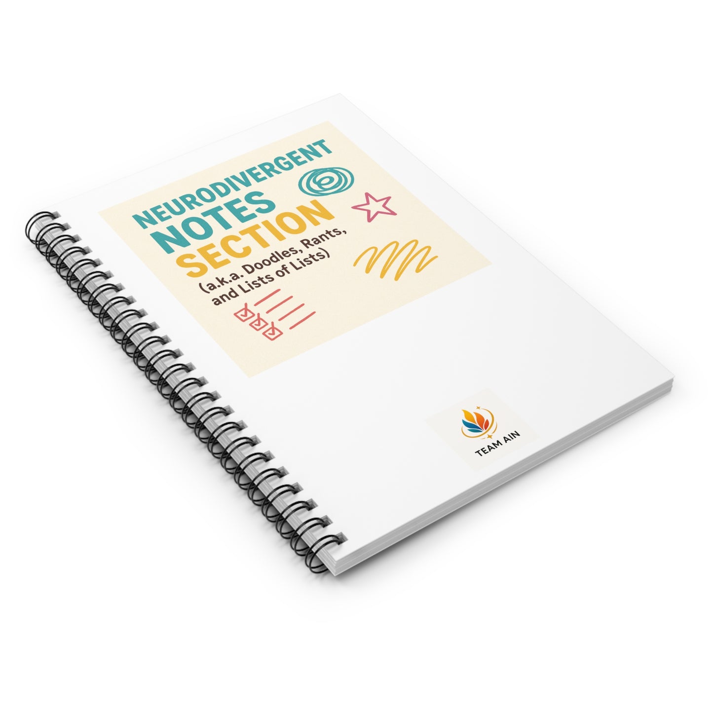 Spiral Notebook - Ruled Line