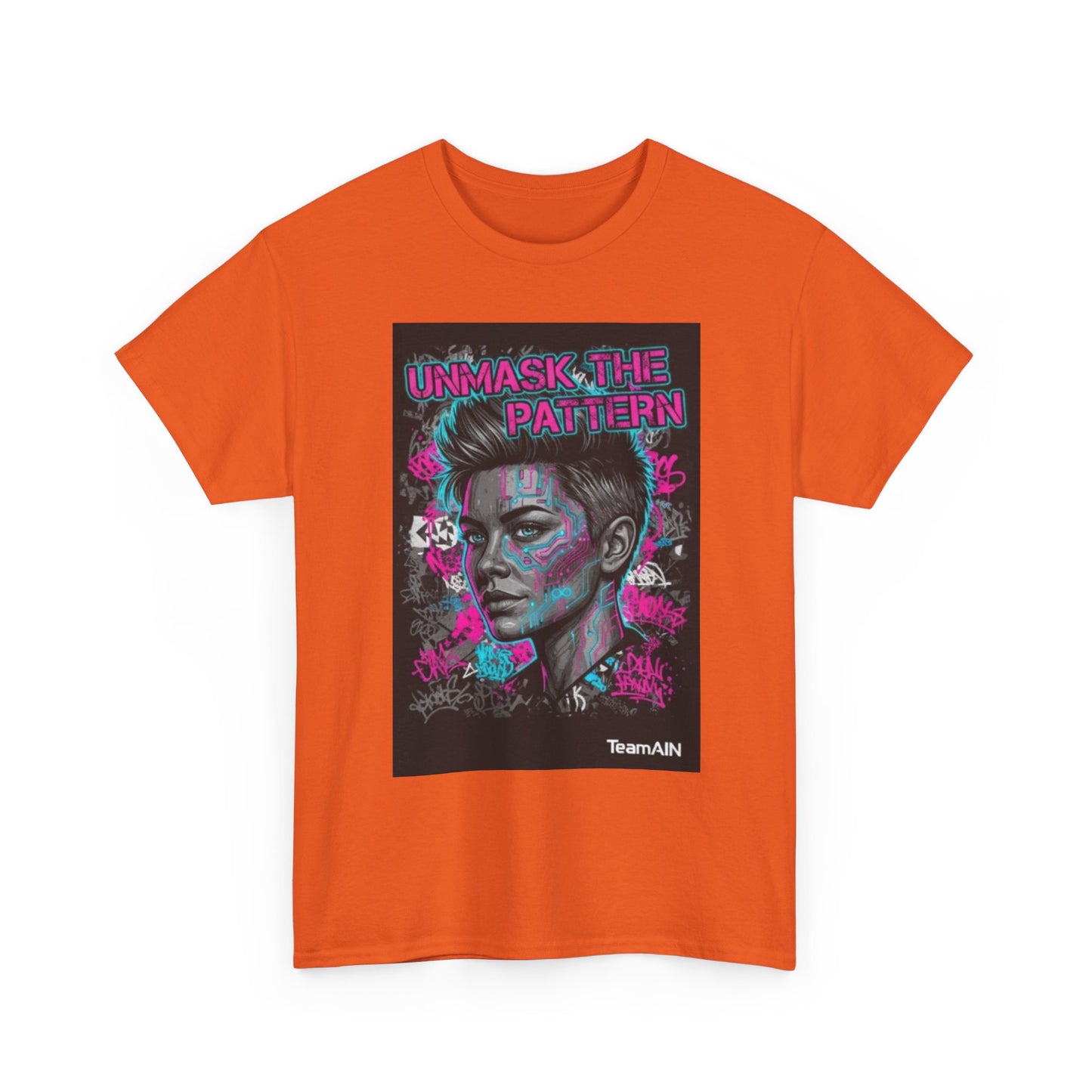 Unmask the Pattern Shirt | Glitch Streetwear for Neurodivergent Minds