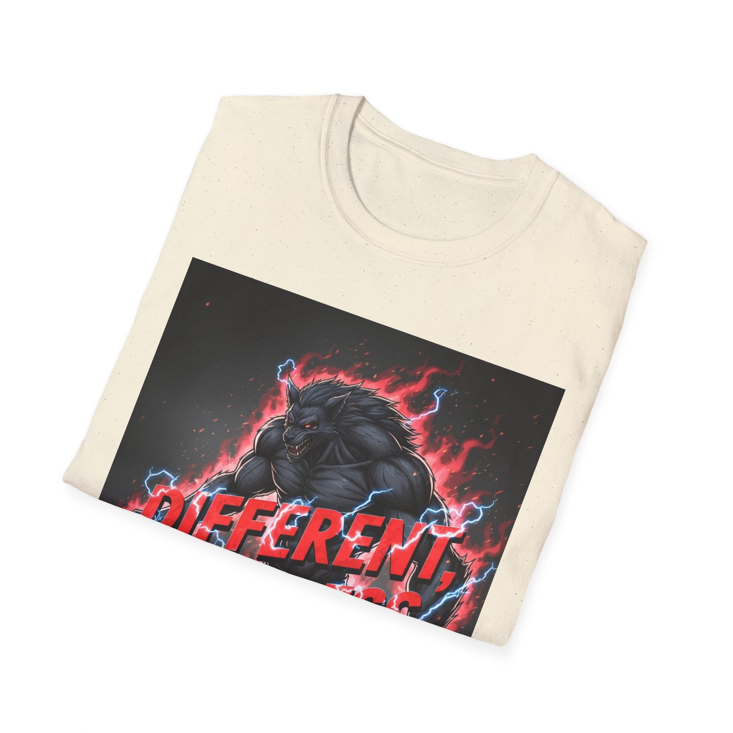 Midnight Werewolf T-Shirt – Gothic Fantasy Anime Aesthetic