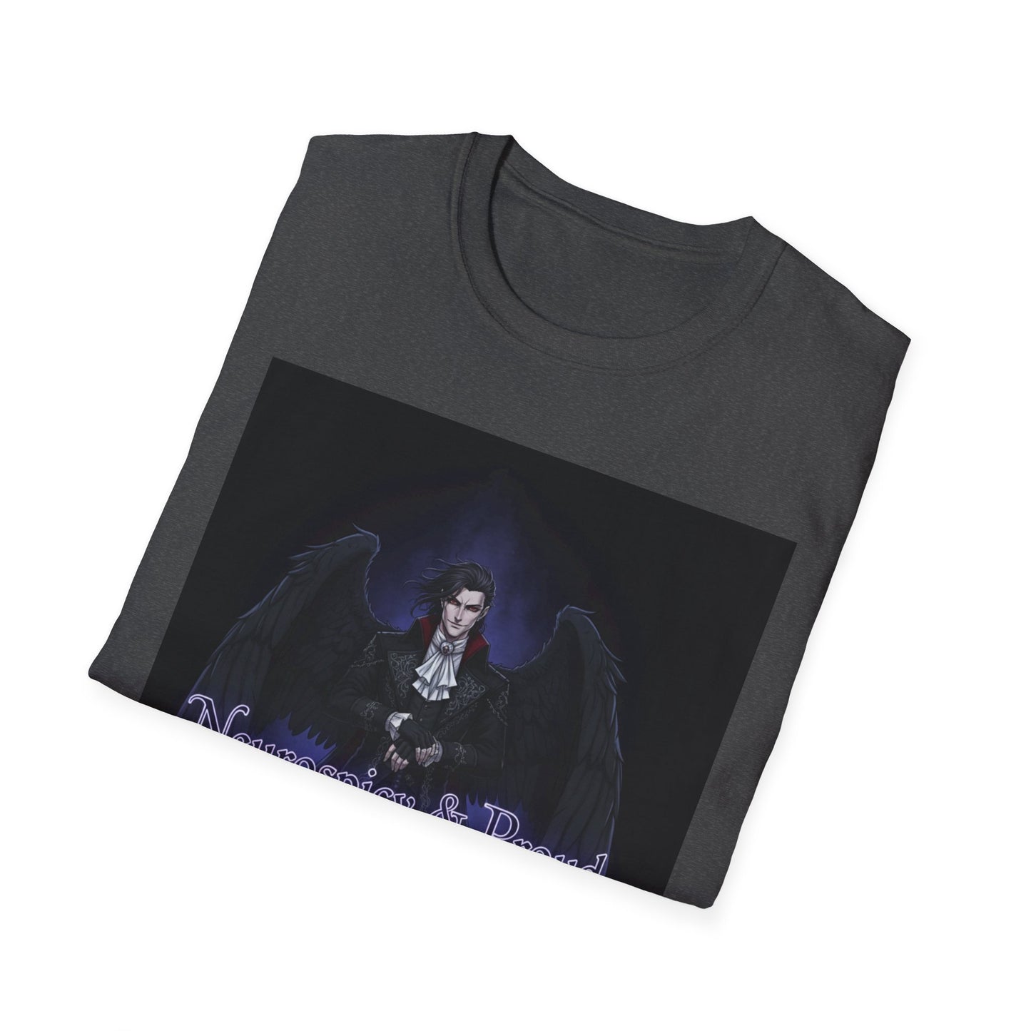 Gothic Vampire T-Shirt – Dark Anime Fantasy Aesthetic