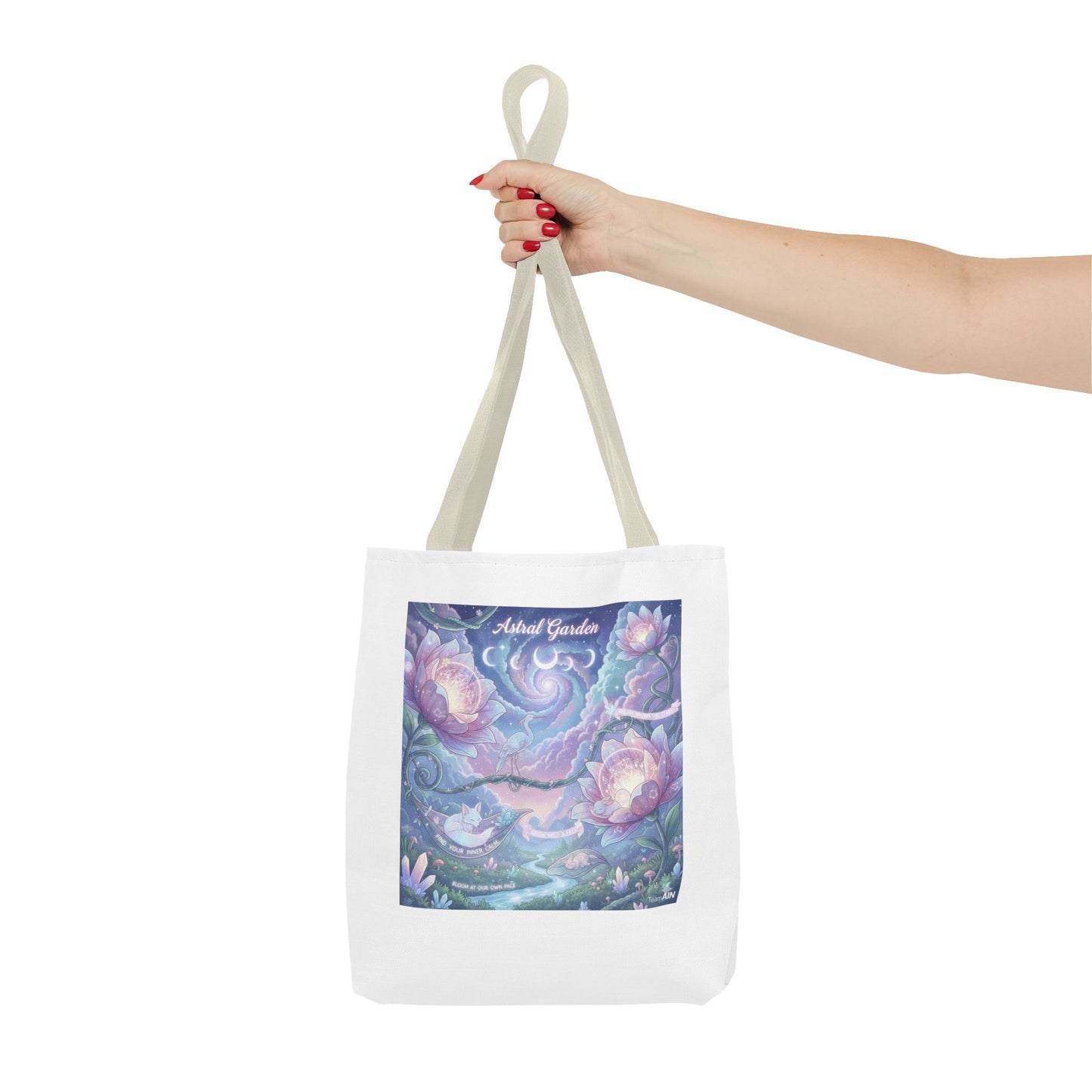 Artful Garden Tote Bag - Perfect for Art Lovers, Eco-Friendly Gift, Floral Design, Everyday Use, Beach Bag, Shopping Tote