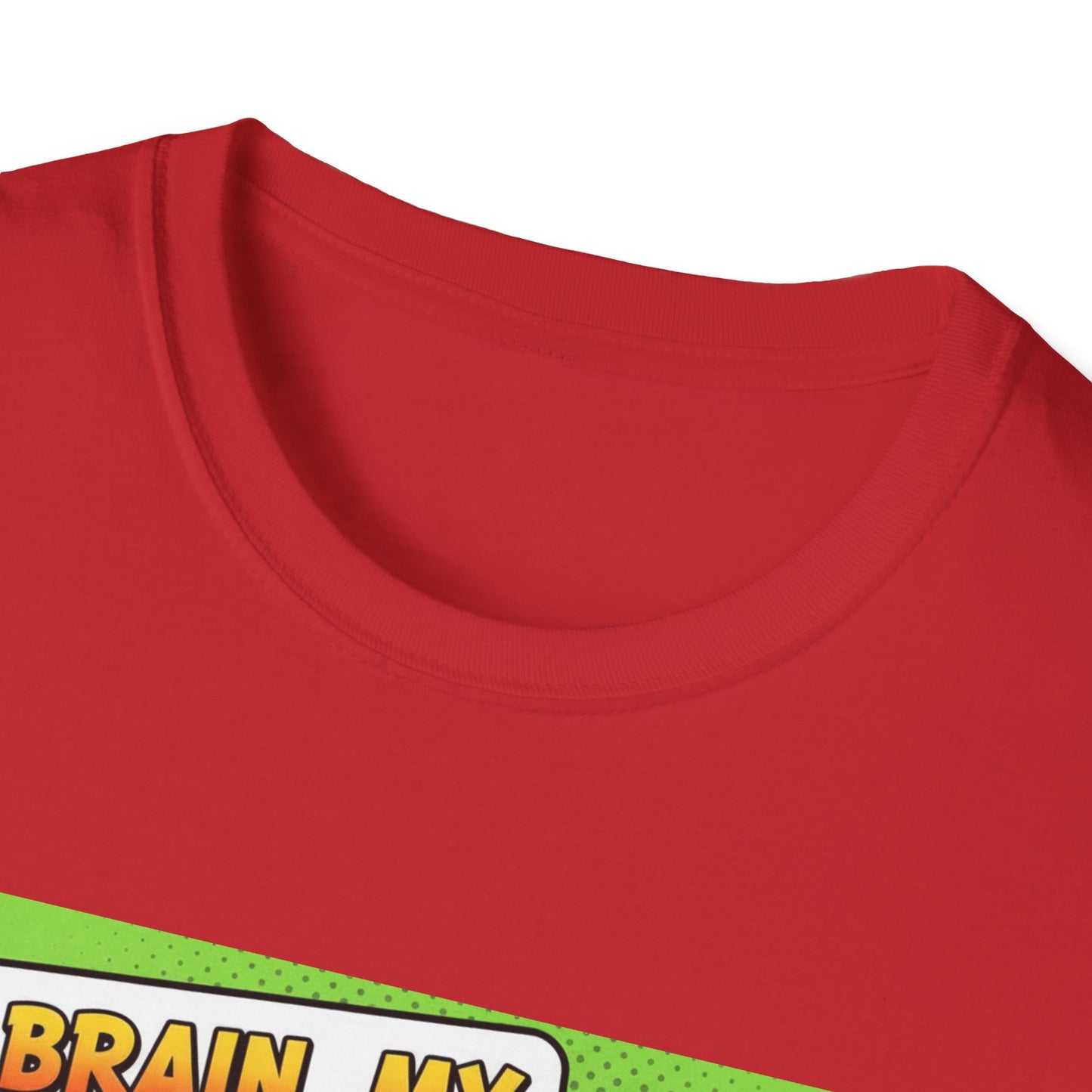 Colorful Brain Power T-Shirt | Creativity Shirt, Gift for Teachers, Fun Casual Wear, Unique Educational Top, Inspirational Clothing