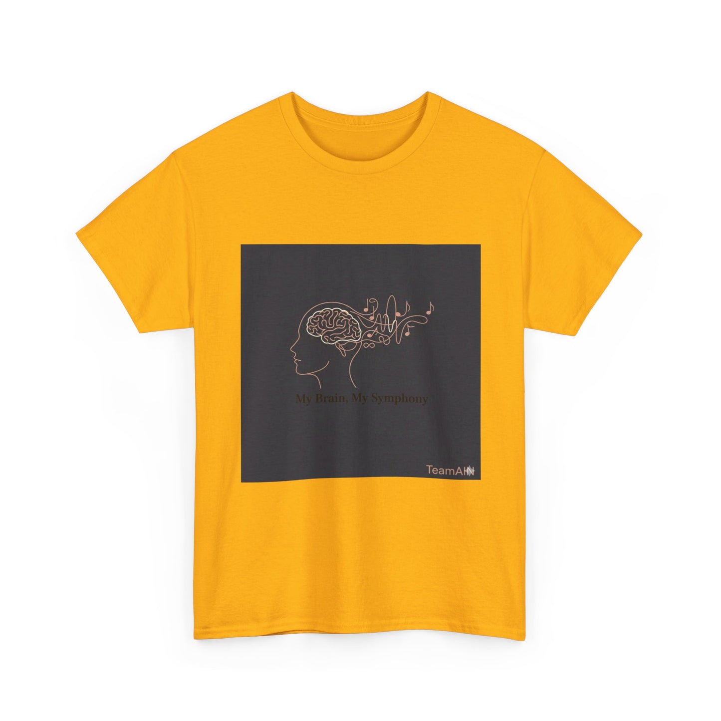My Brain, My Symphony Shirt | Mental Health & Neurodiversity Art Tee