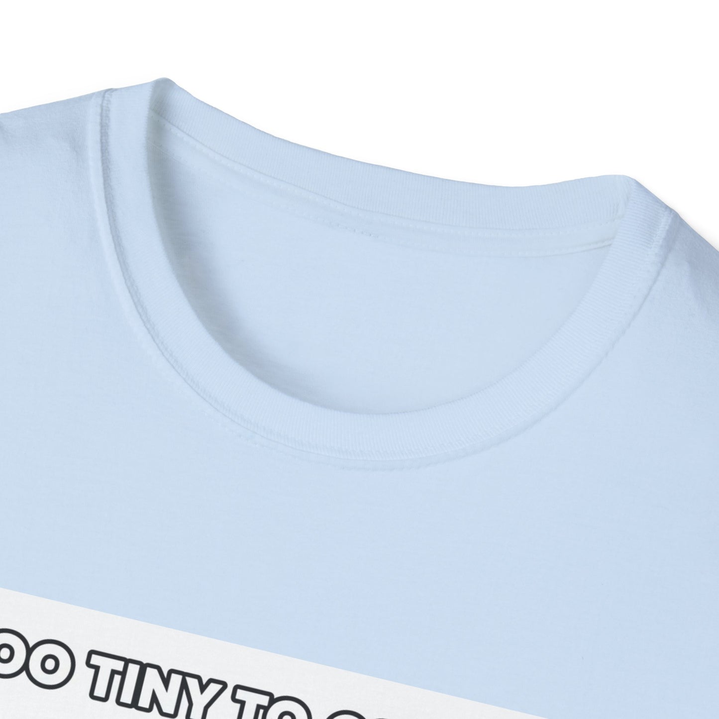 Chibi Hacker T-Shirt – “Too Tiny to Comply” | Cute Cyberpunk Gamer Graphic Tee