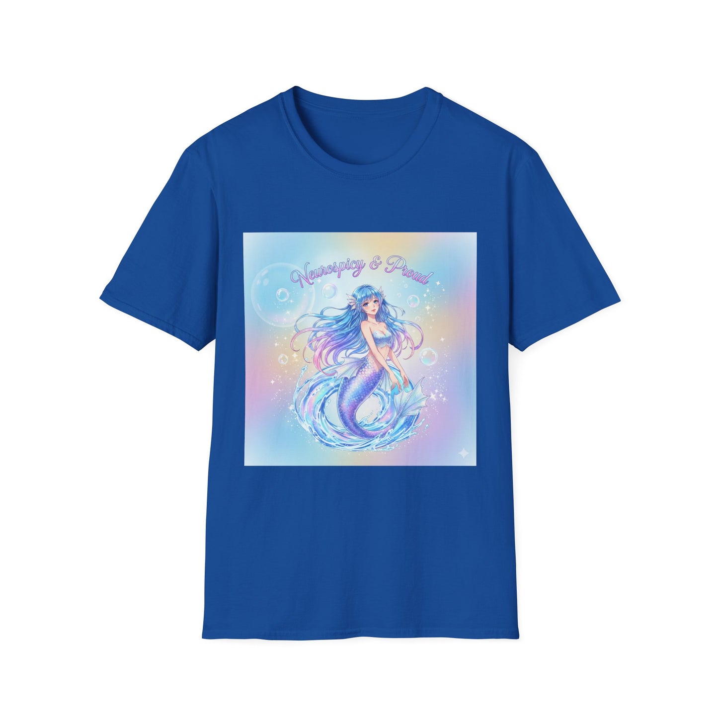 Pastel Mermaid T-Shirt – Kawaii Ocean Fantasy Aesthetic