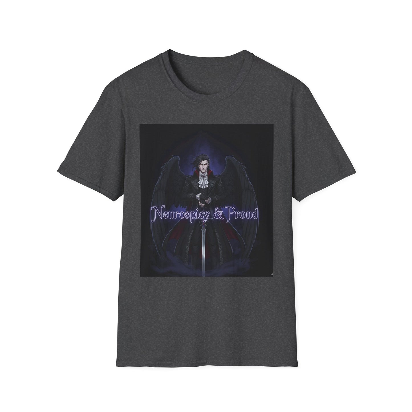 Gothic Vampire T-Shirt – Dark Anime Fantasy Aesthetic