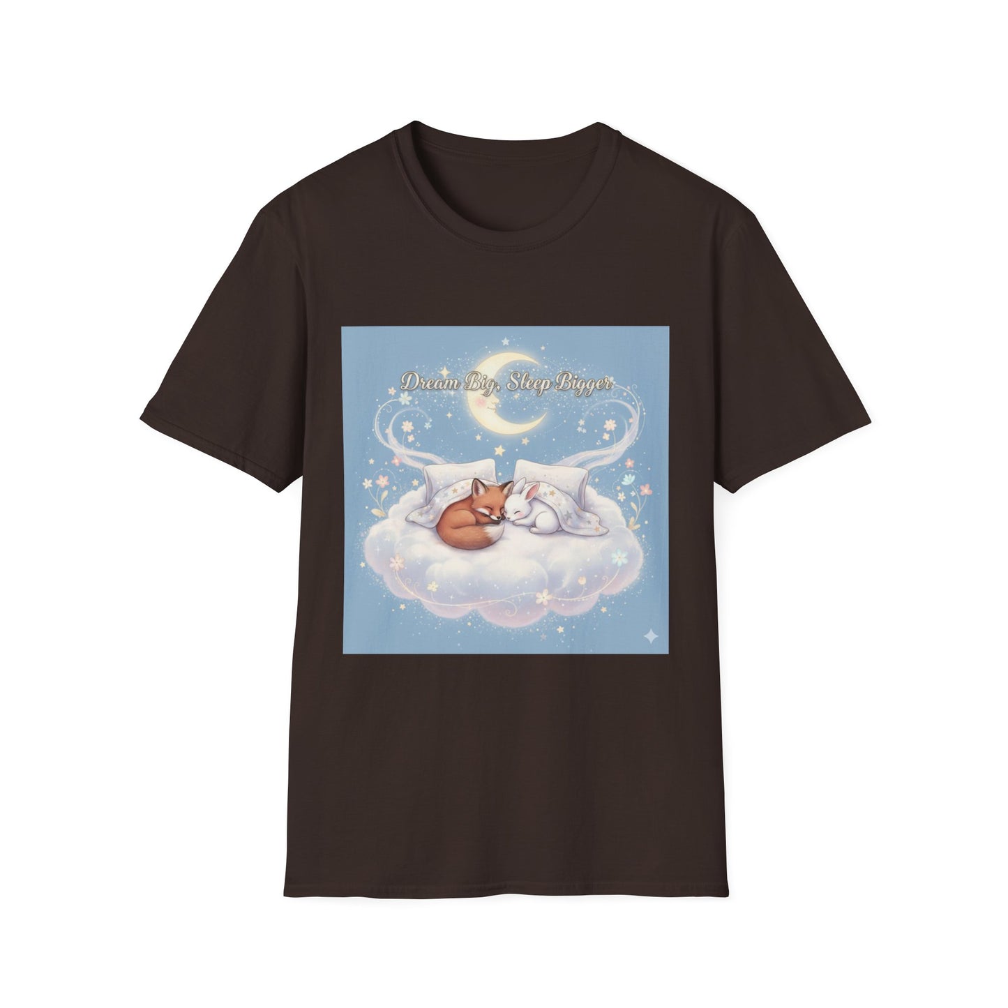 Dream Big Fox T-Shirt – Cozy Dreamcore Whimsical Aesthetic