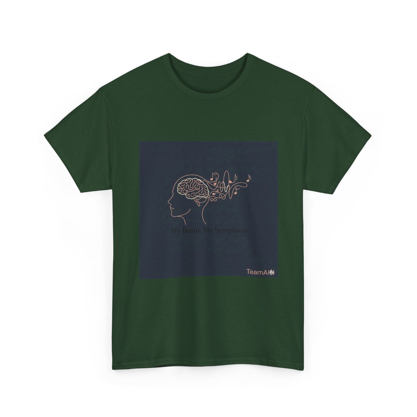 My Brain, My Symphony Shirt | Mental Health & Neurodiversity Art Tee