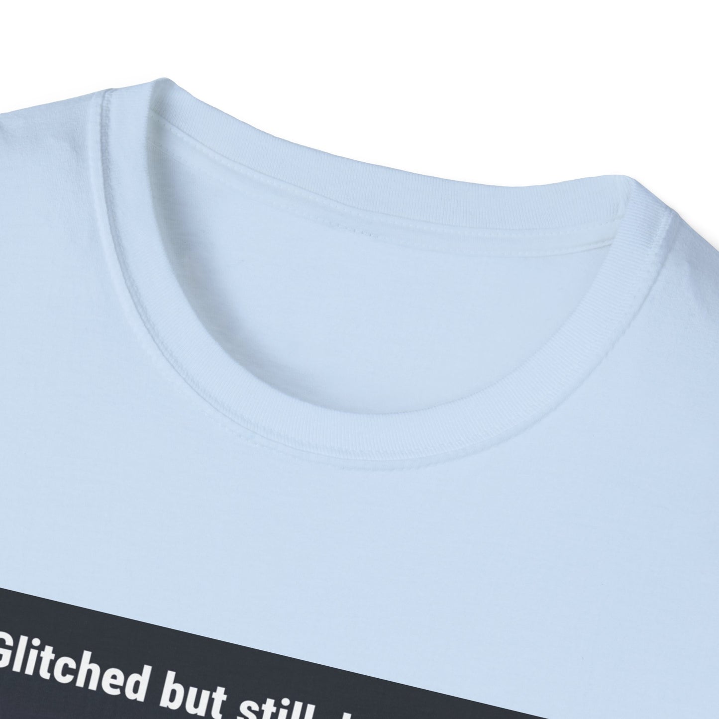 Cyberpunk Hoodie T-Shirt – “Mood: Corrupted File” | Futuristic Hacker Streetwear