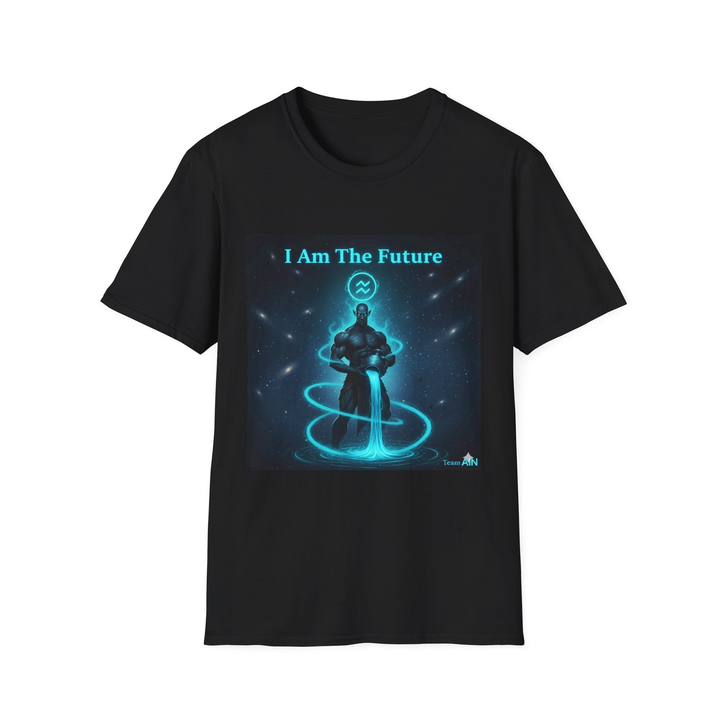 Aquarius Zodiac T-Shirt – I Am The Future Astrology Graphic Tee