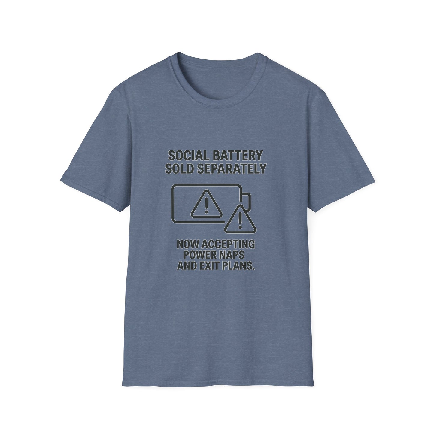 Social Battery – Recharge Tee