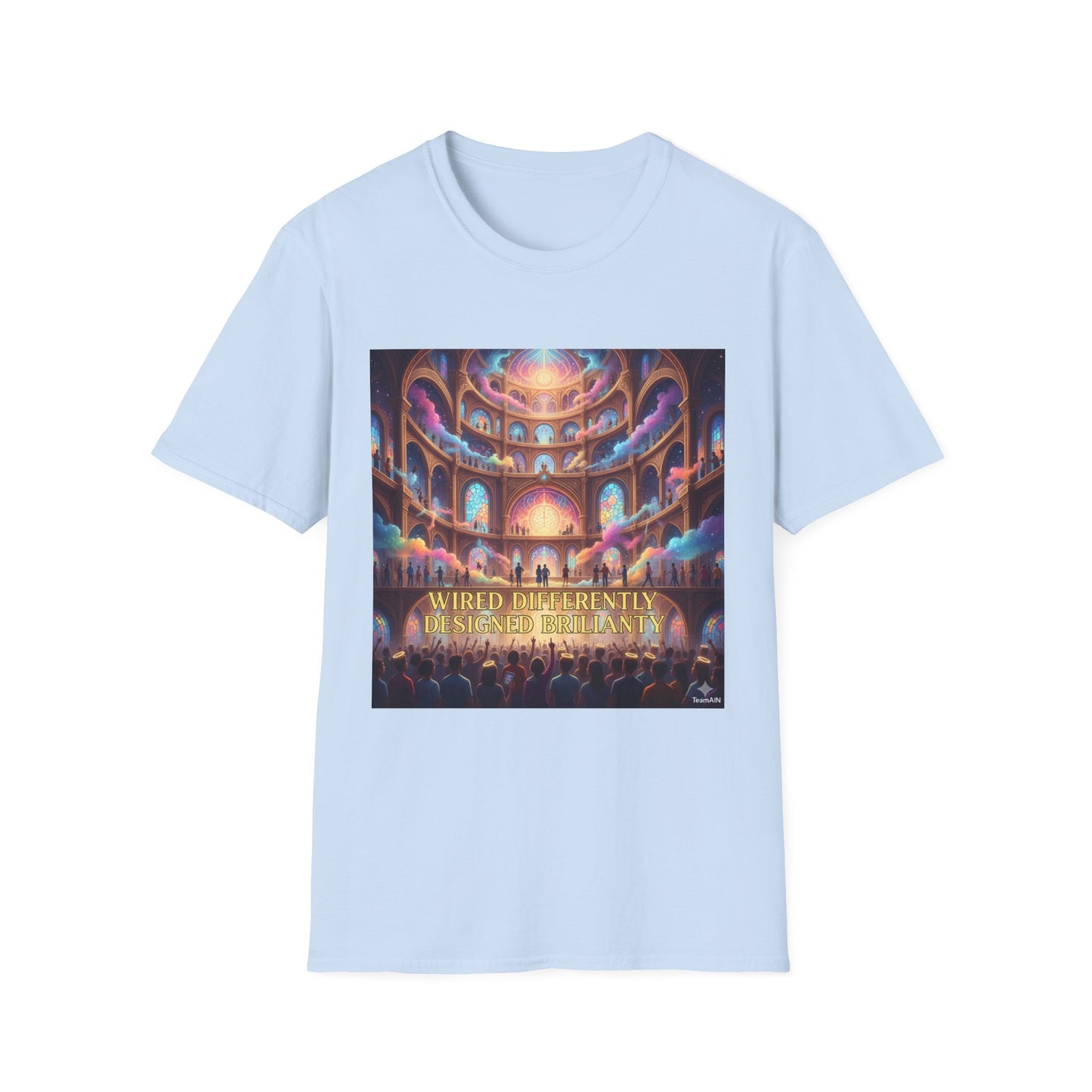 Artistic Unisex T-Shirt, Original Design Tee, Trendy Graphic Shirt, Unique Gift for Artists, Casual Wear, Comfort Apparel