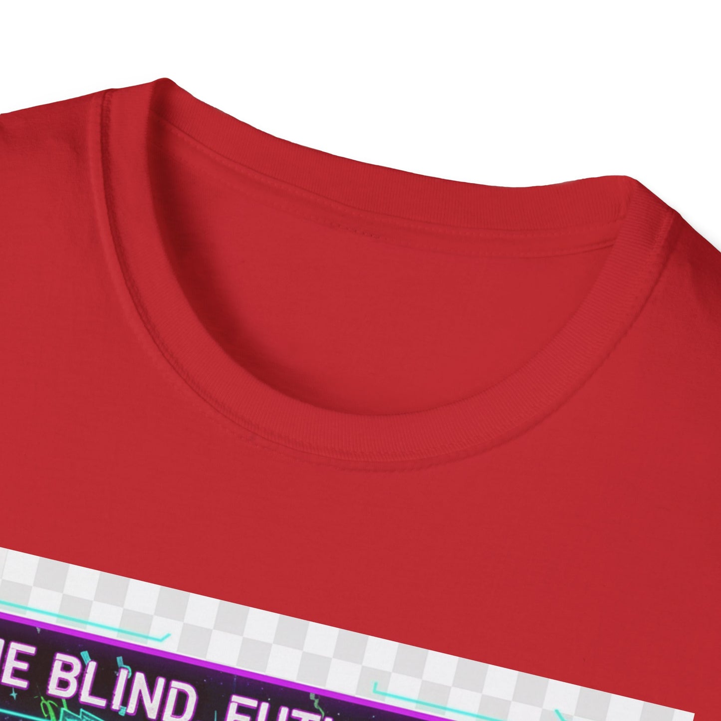 Cyberpunk Anime T-Shirt – ‘Time Blind Future Bright’ | Neurospicy Gamer Humor Tee, ADHD Pride Otaku Streetwear